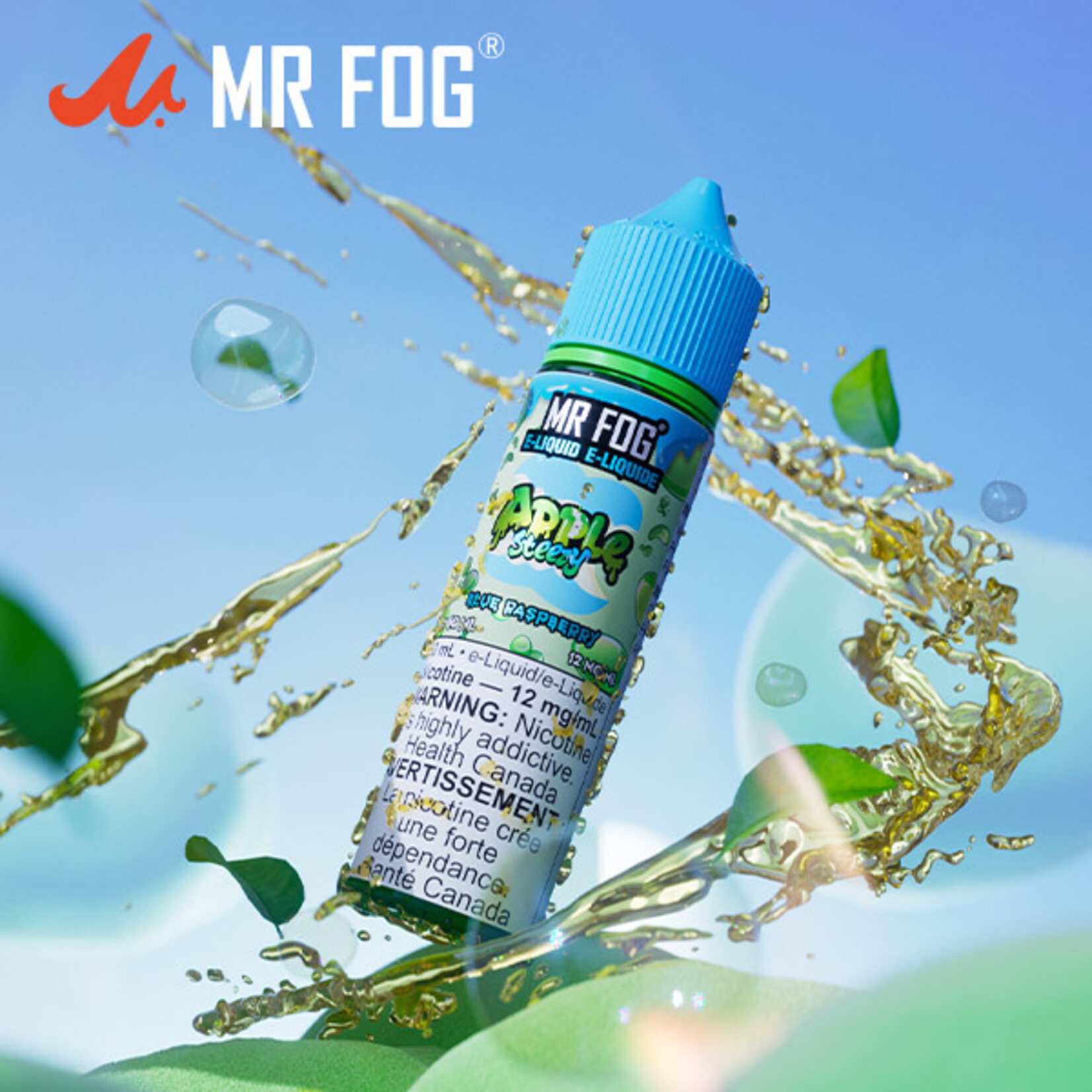 MR FOG [Apple Steezy] MR FOG Blue Raspberry E-Liquid 60ml