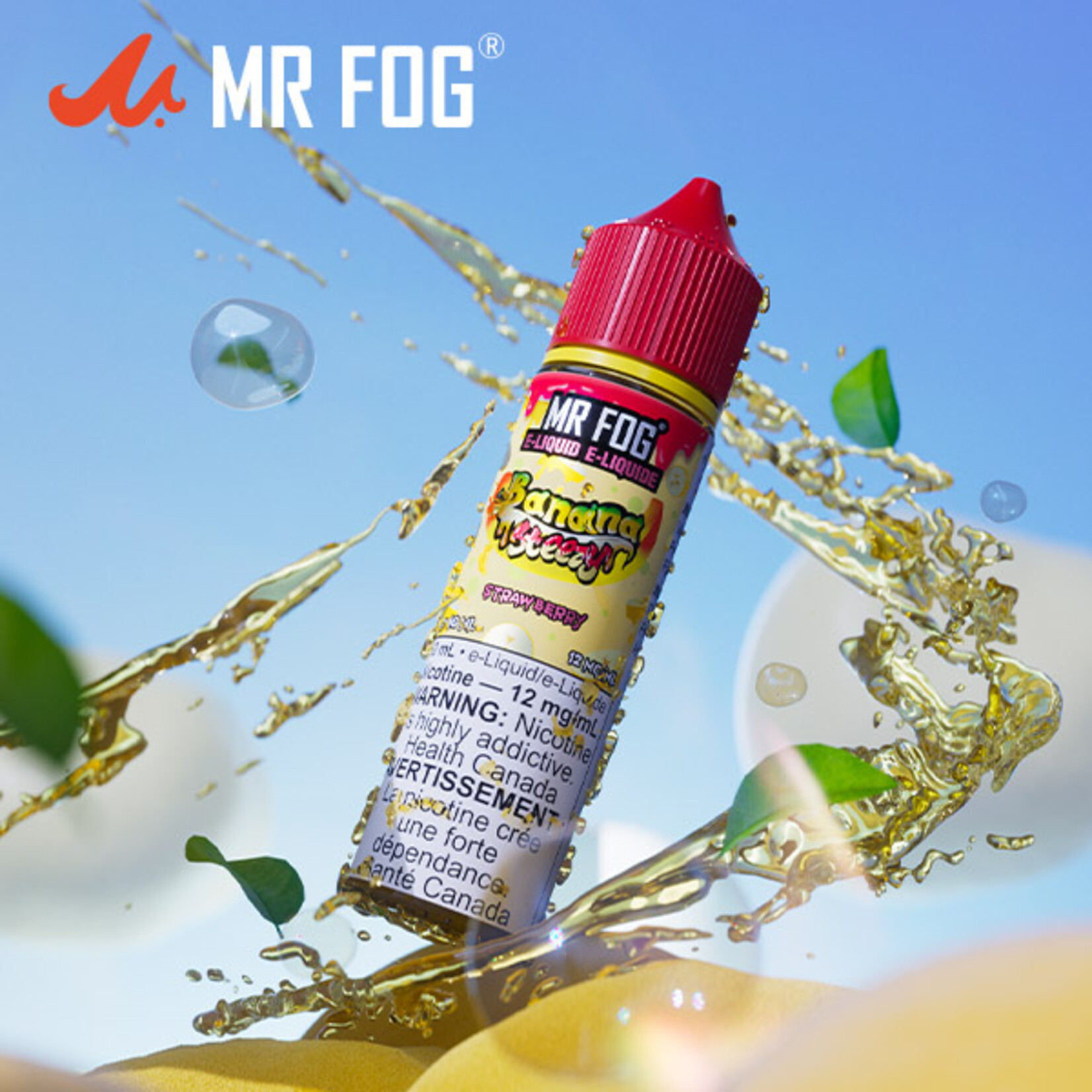 MR FOG [Banana Steezy] MR FOG Strawberry E-Liquid 60ml