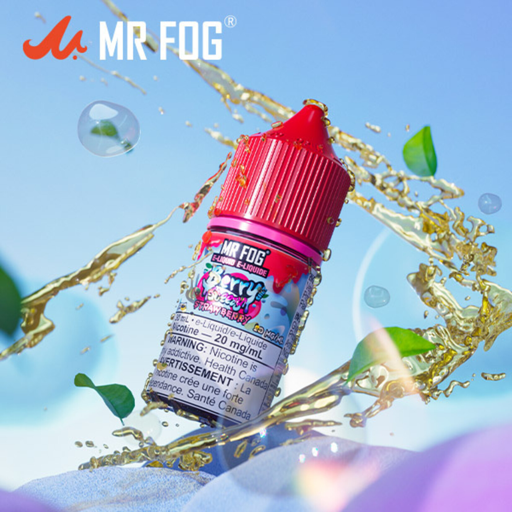 MR FOG [Berry Steezy] MR FOG Strawberry E-Liquid 30ml