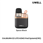 UWELL UWELL CALIBURN G3 LITE KOKO POD KIT(CRC) SPACE BLACK