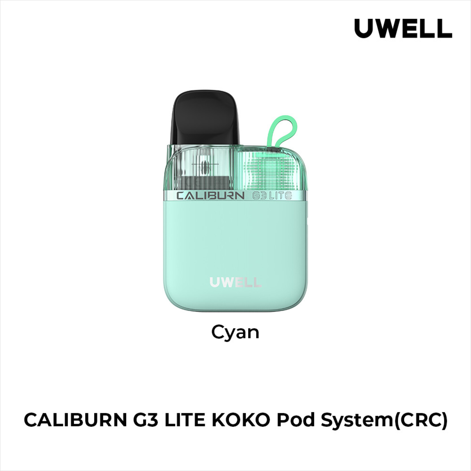 UWELL UWELL CALIBURN G3 LITE KOKO POD KIT(CRC) CYAN