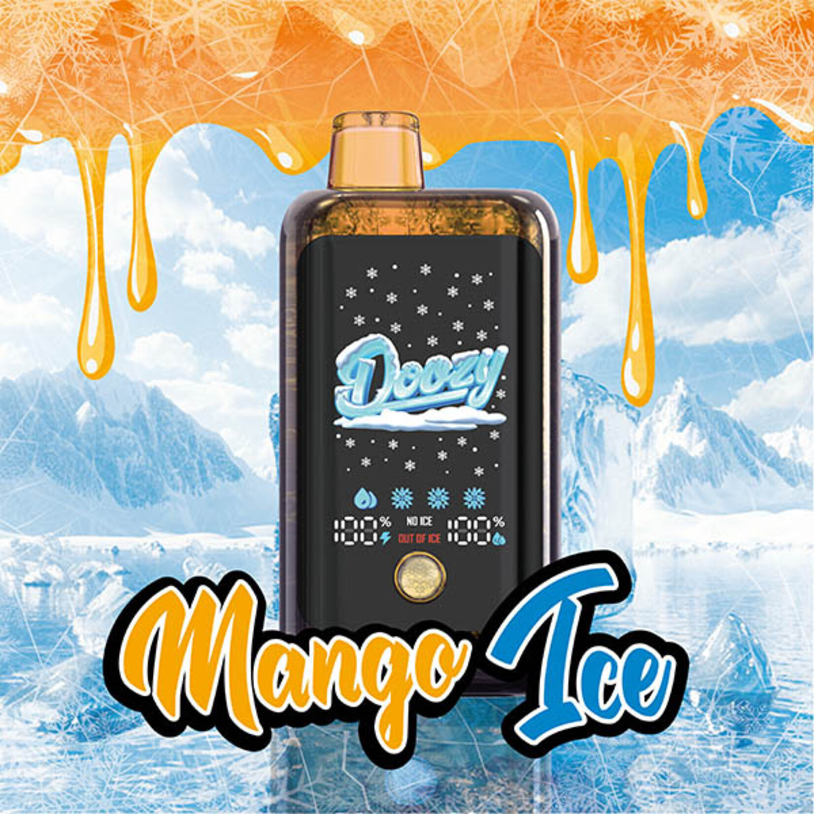 DOOZY DZC15 - DOOZY ICE CUBE Mango Ice