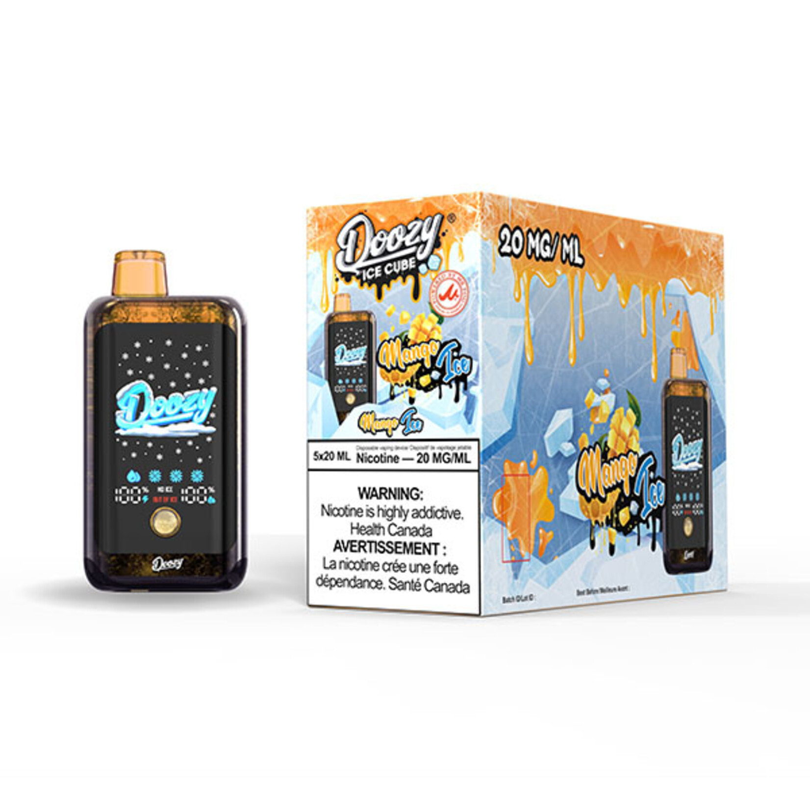 DOOZY DZC15 - DOOZY ICE CUBE Mango Ice