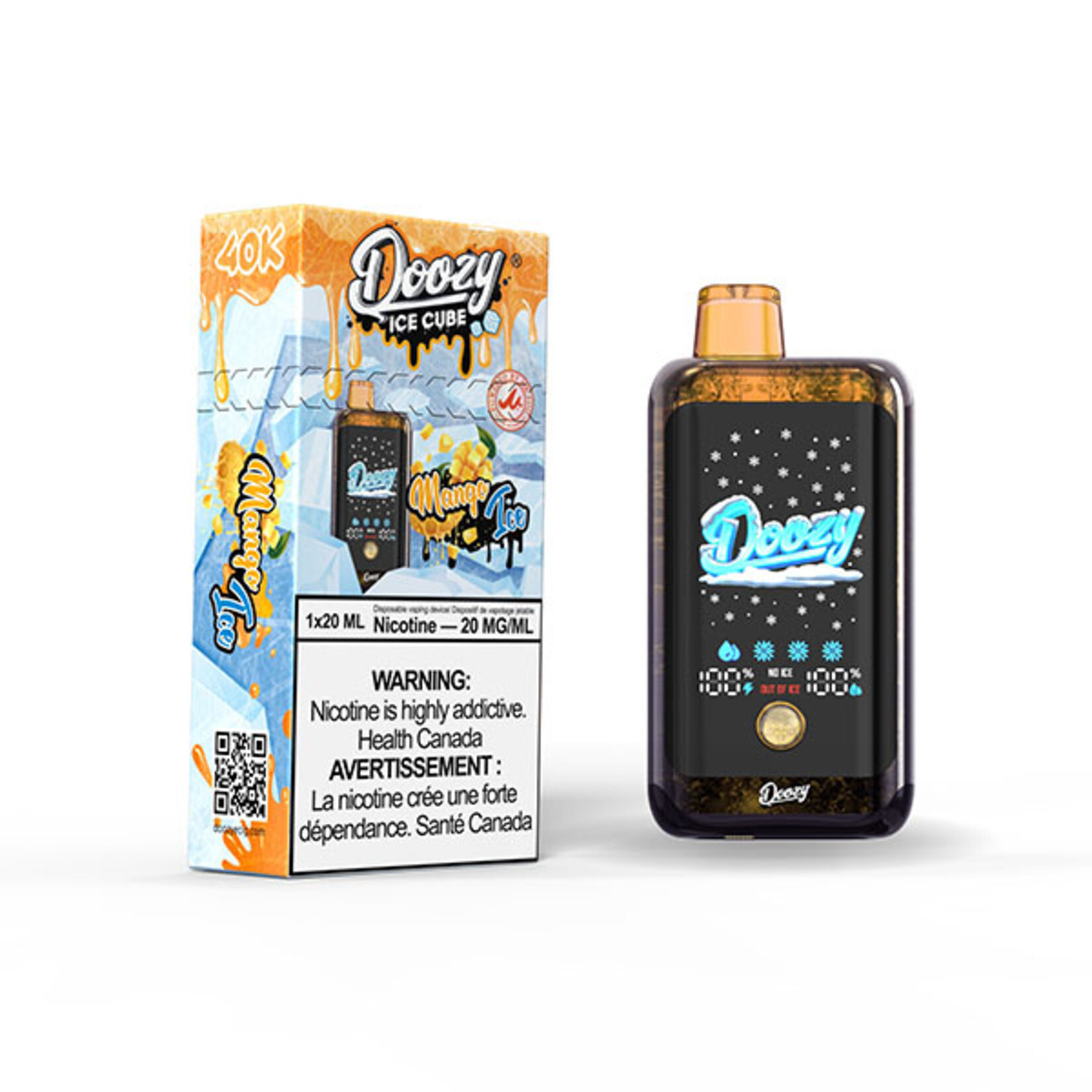 DOOZY DZC15 - DOOZY ICE CUBE Mango Ice