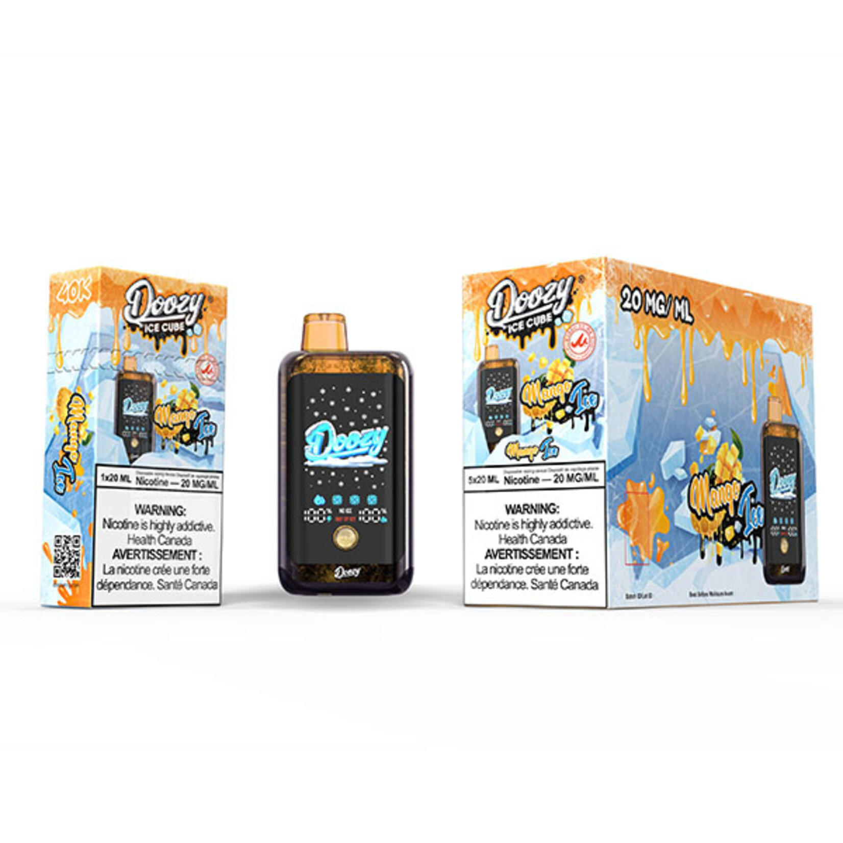 DOOZY DZC15 - DOOZY ICE CUBE Mango Ice