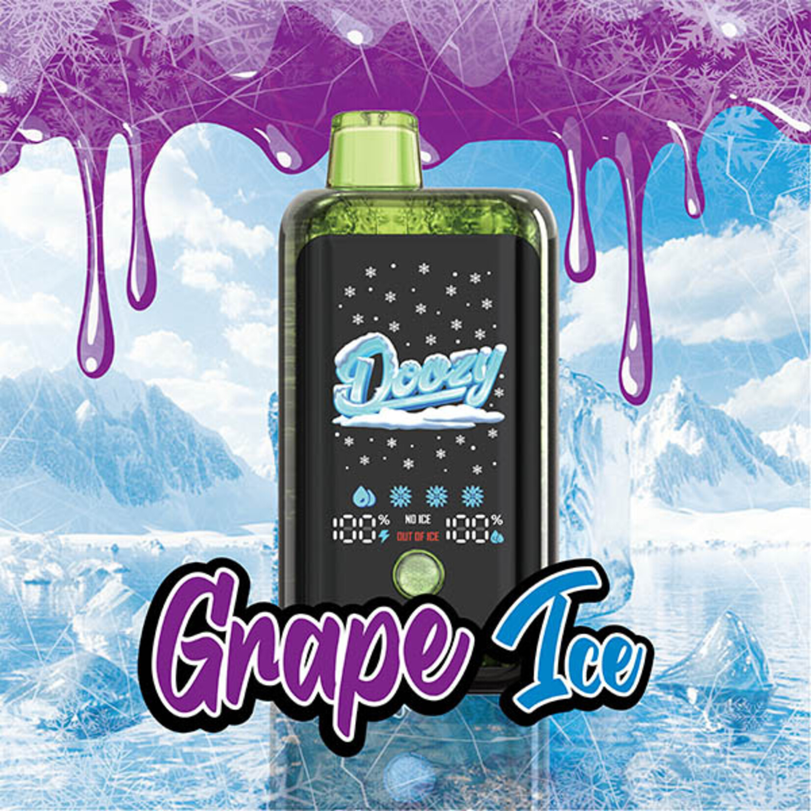 DOOZY DZC16 - DOOZY ICE CUBE Grape Ice
