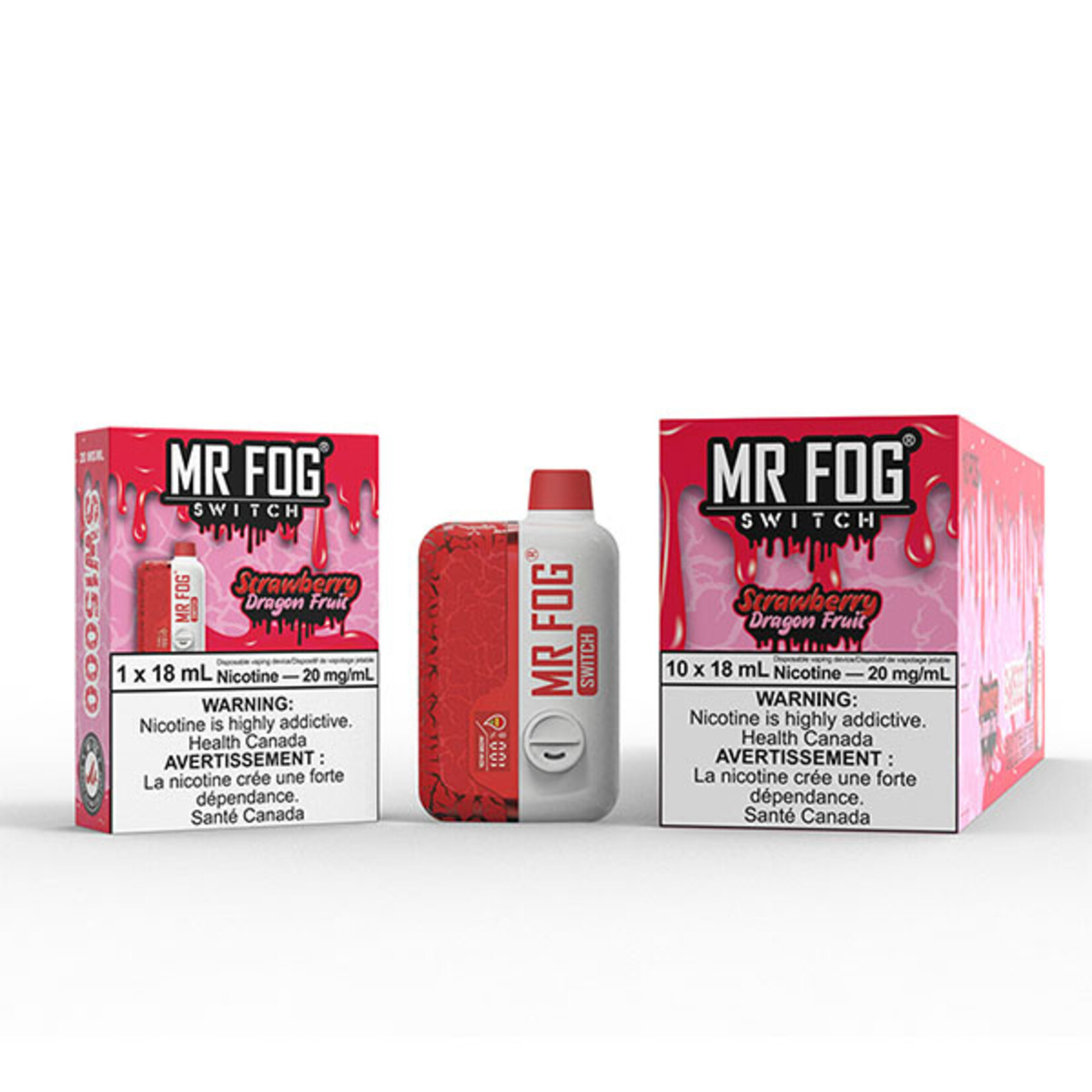 MR FOG SWP01 - MR FOG SWITCH SW15000 Strawberry Dragon Fruit