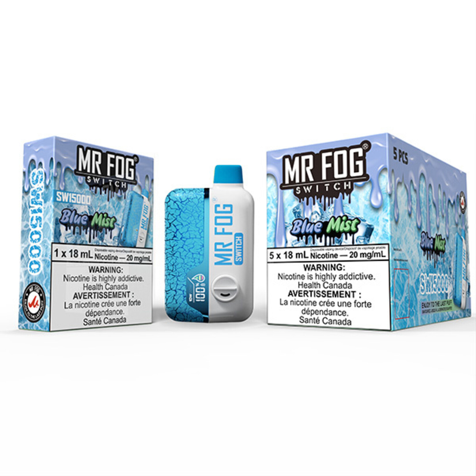 MR FOG SWP19 - MR FOG SWITCH SW15000 Blue Mist