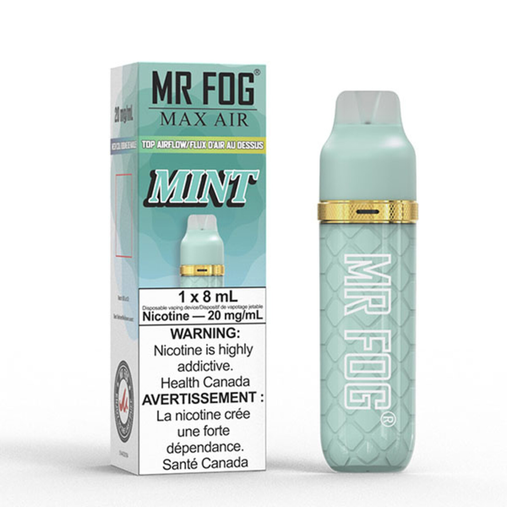 MR FOG MFA09 - MR FOG MAX AIR 2500 PUFFS - Mint