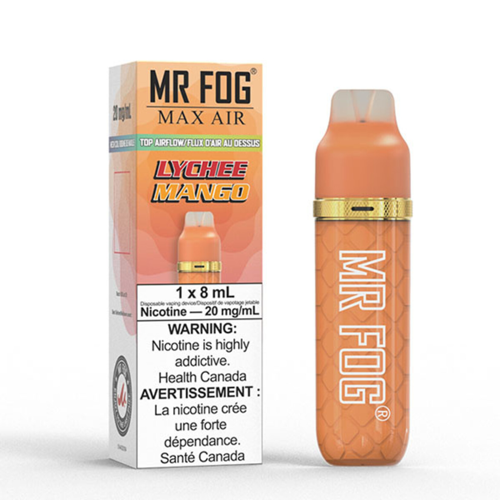 MR FOG MFA18 - MR FOG MAX AIR 2500 PUFFS - Lychee Mango