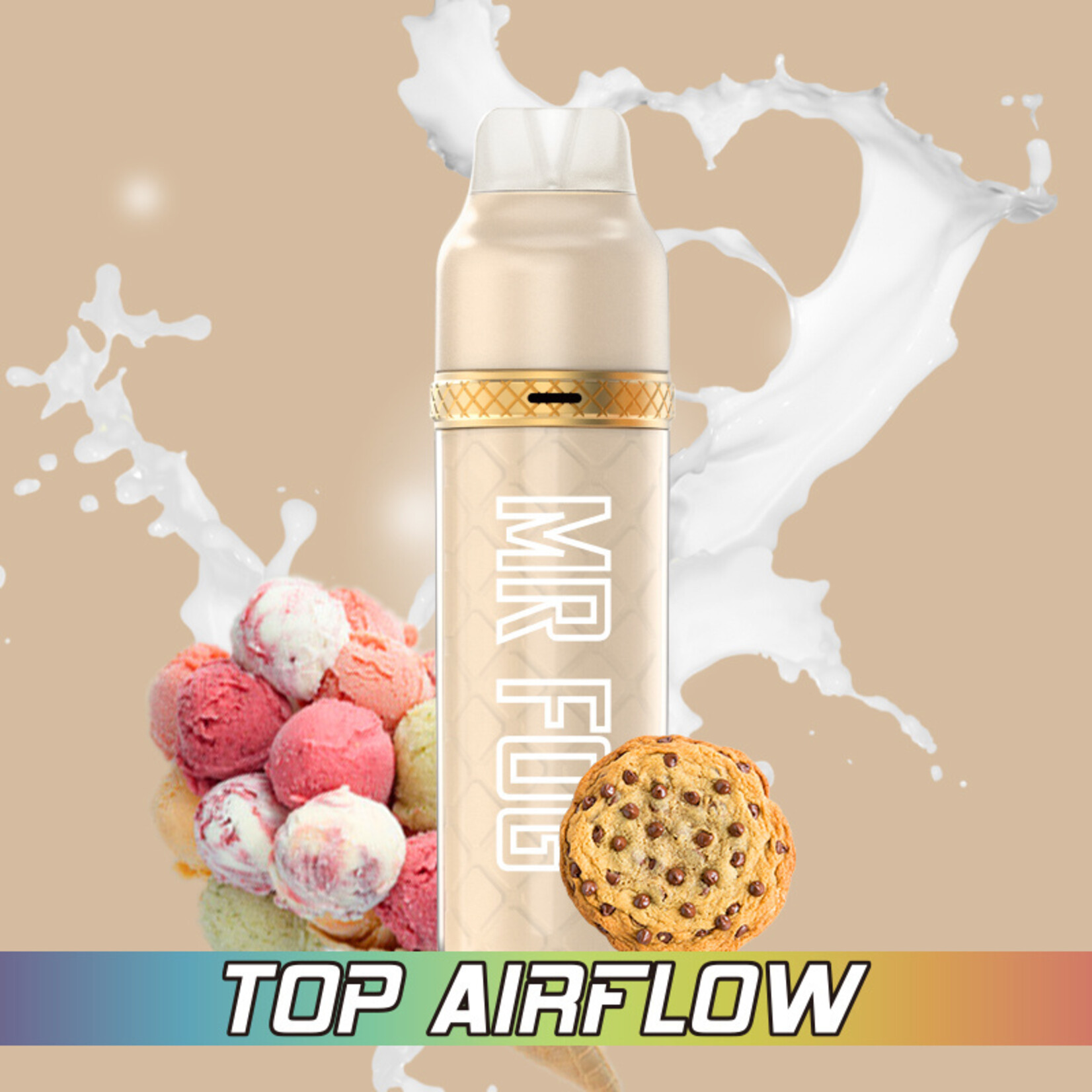 MR FOG MFA24 - MR FOG MAX AIR 2500 PUFFS - Crumble Dream