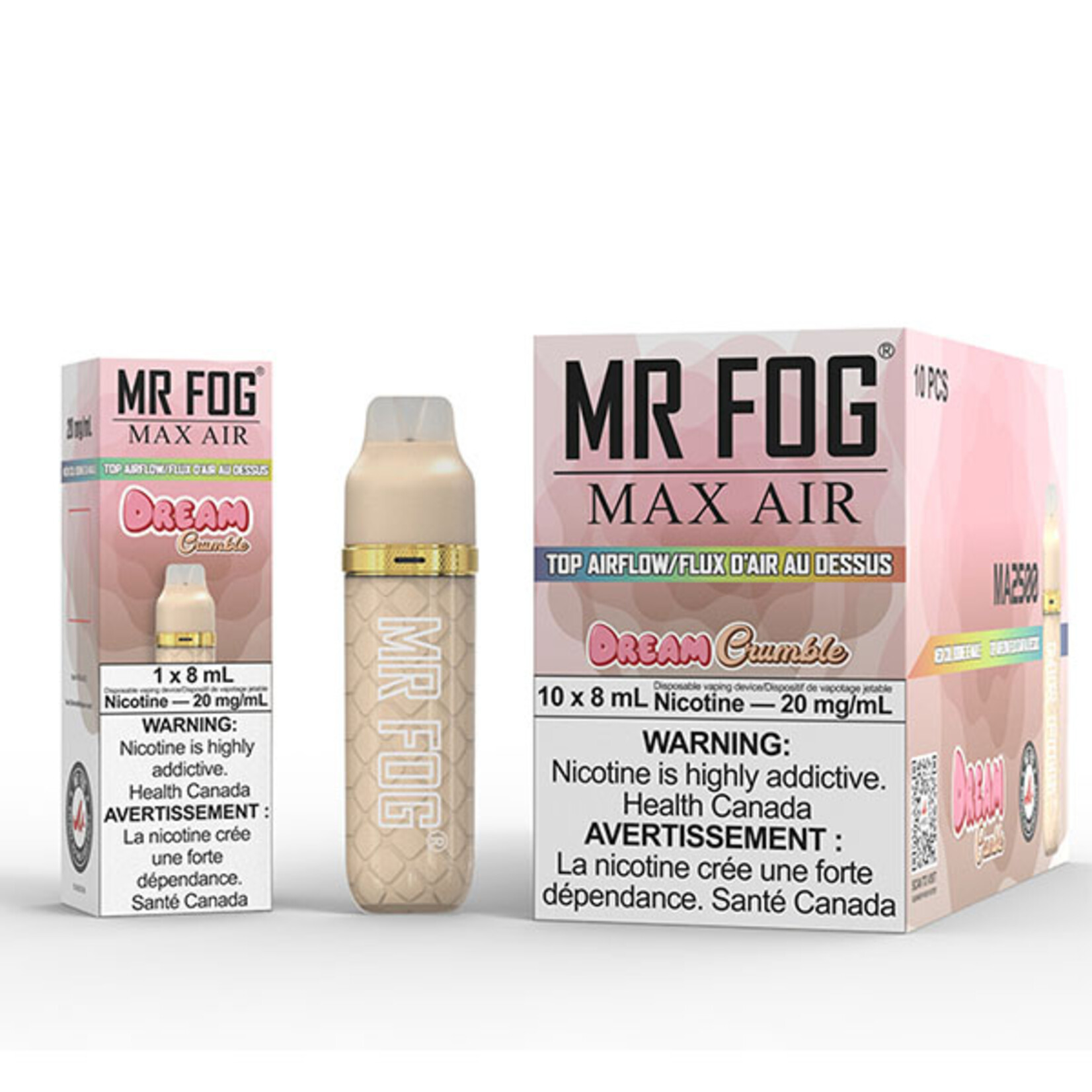 MR FOG MFA24 - MR FOG MAX AIR 2500 PUFFS - Crumble Dream