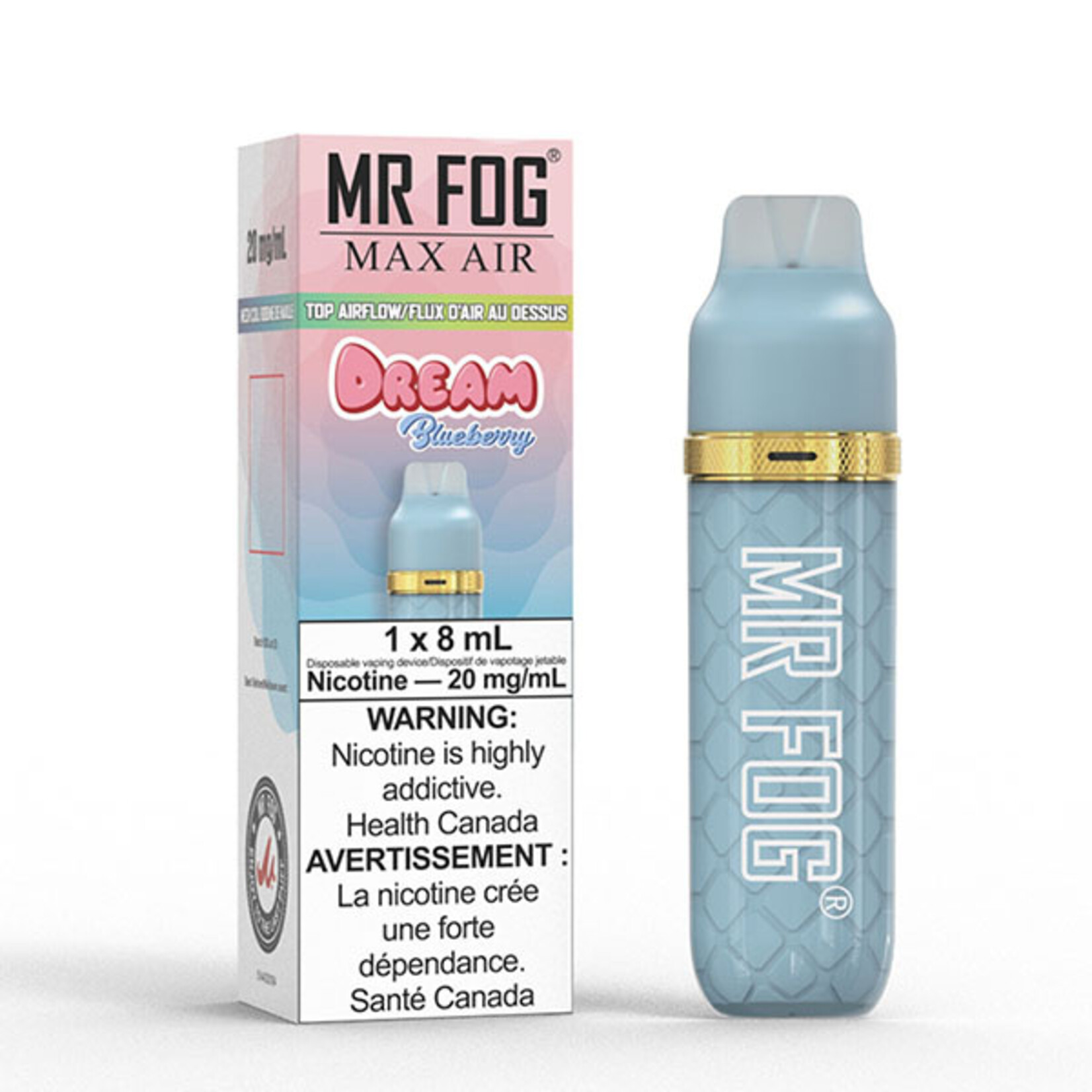 MR FOG MFA28 - MR FOG MAX AIR 2500 PUFFS - Blueberry Dream