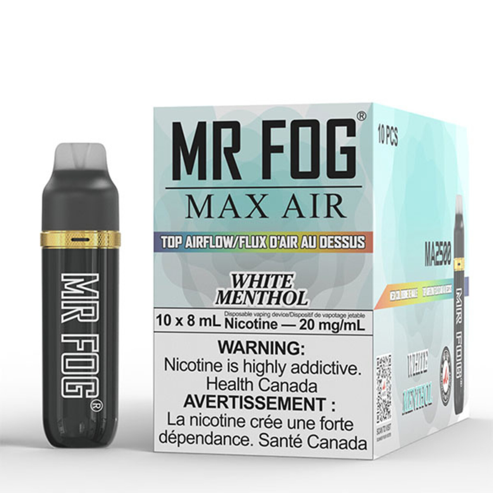 MR FOG MFA35 - MR FOG MAX AIR 2500 PUFFS - White Menthol