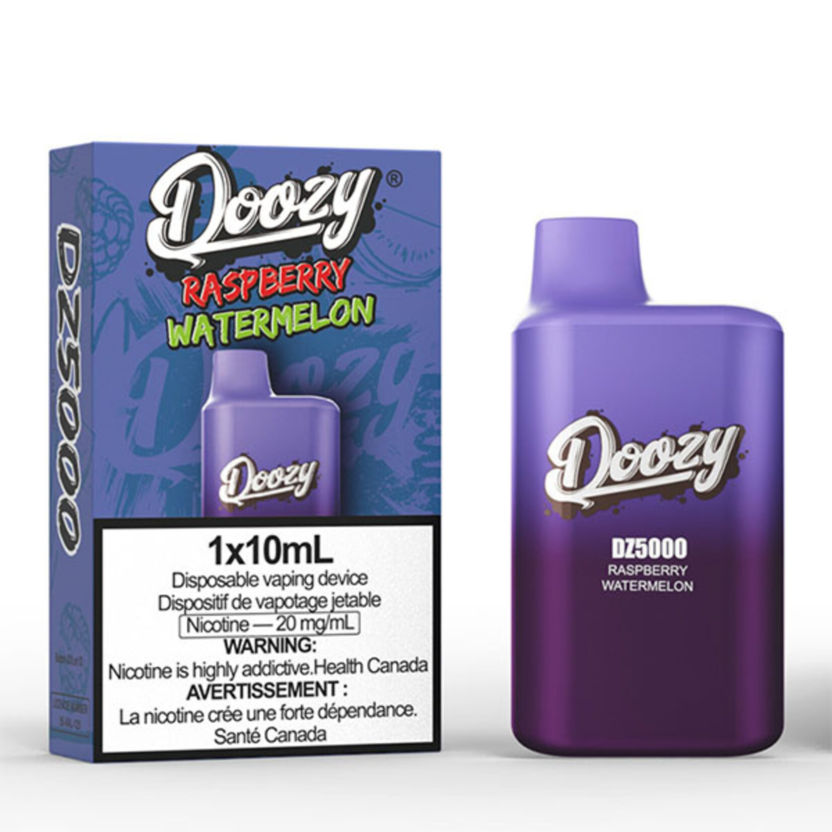 DOOZY DZ5K12 - DOOZY DZ5000 5000 PUFFS Raspberry Watermelon