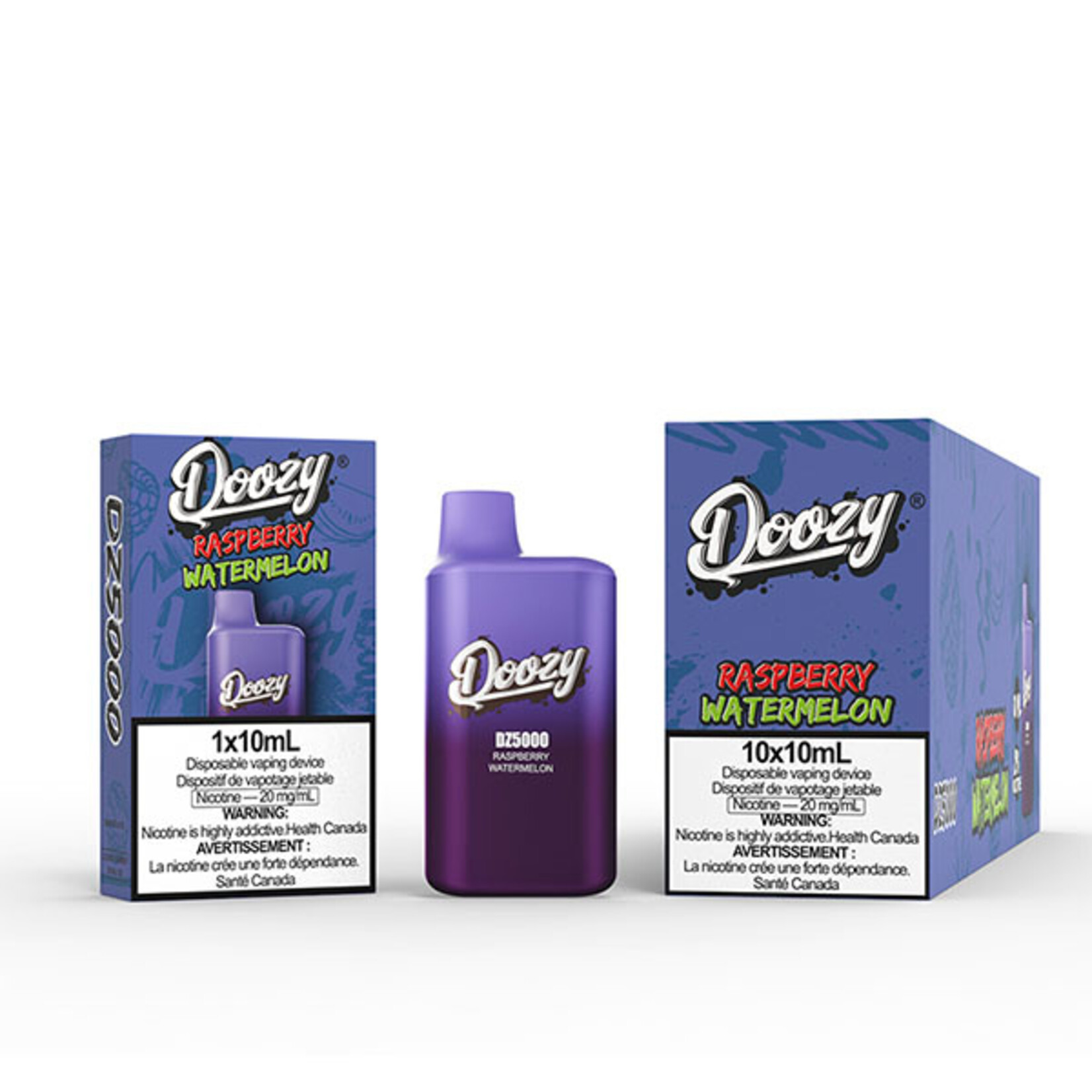 DOOZY DZ5K12 - DOOZY DZ5000 5000 PUFFS Raspberry Watermelon