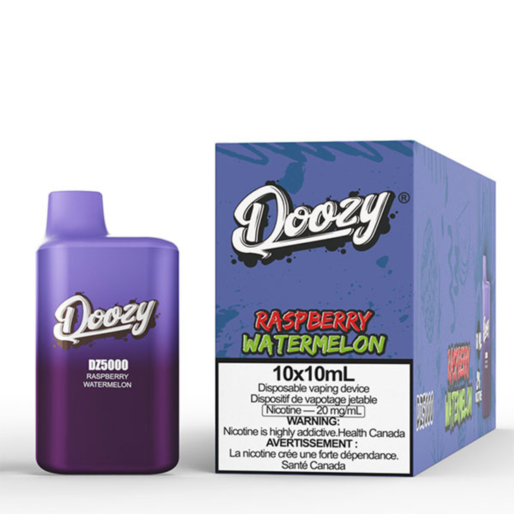 DOOZY DZ5K12 - DOOZY DZ5000 5000 PUFFS Raspberry Watermelon