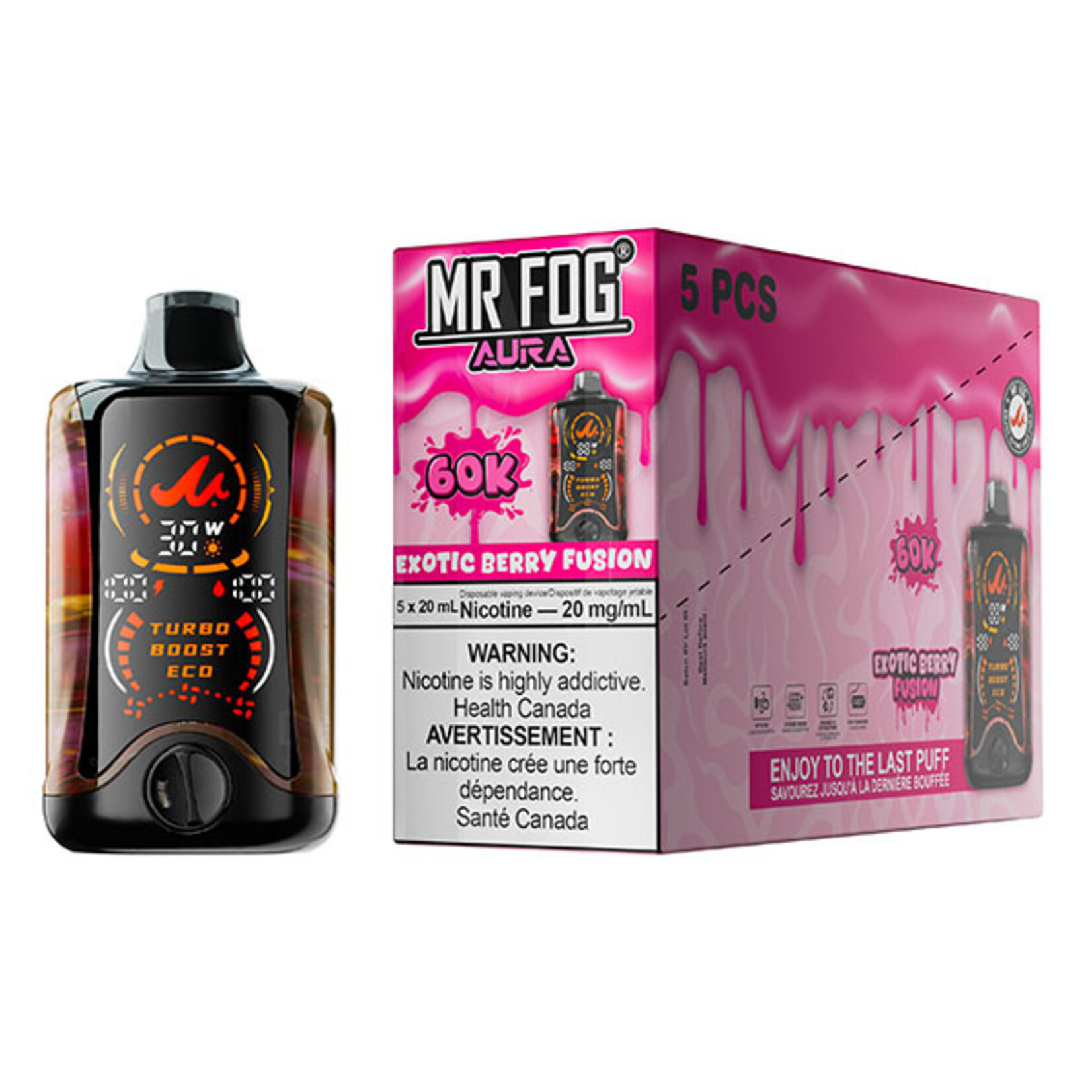 MR FOG AU06 - MR FOG AURA 60K Exotic Berry Fusion