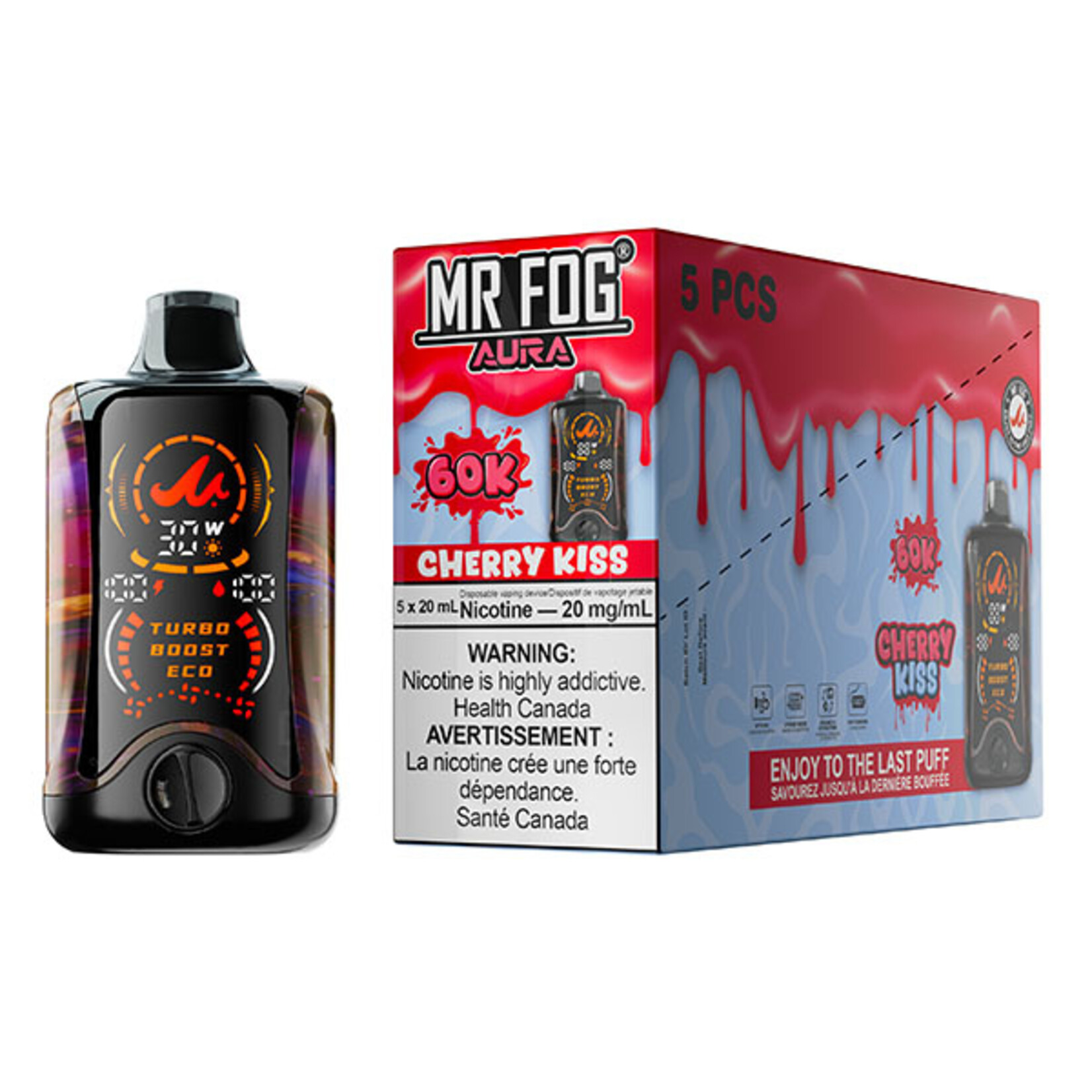 MR FOG AU02 - MR FOG AURA 60K Cherry Kiss