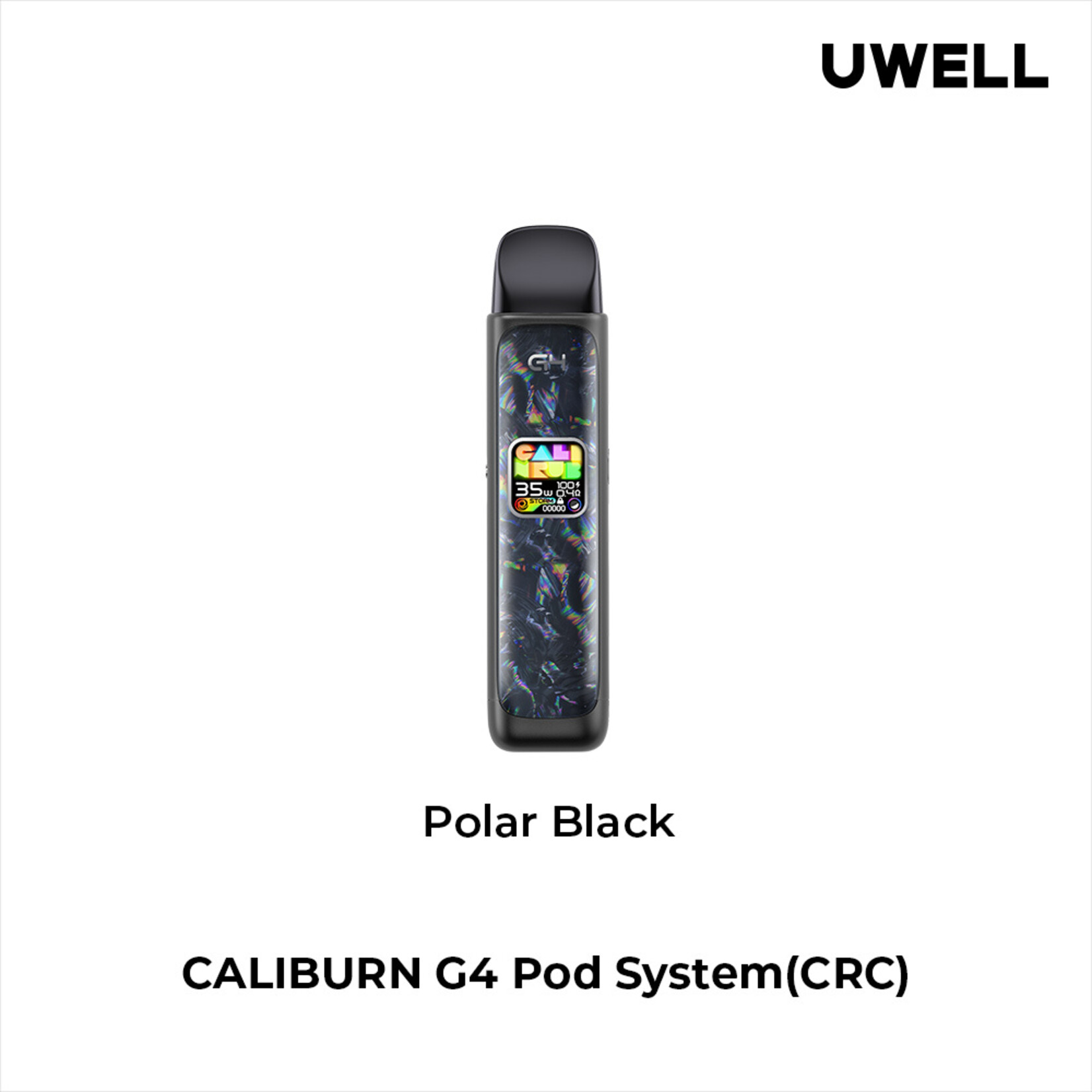UWELL UWELL CALIBURN G4 POD SYSTEM (CRC) Polar Black