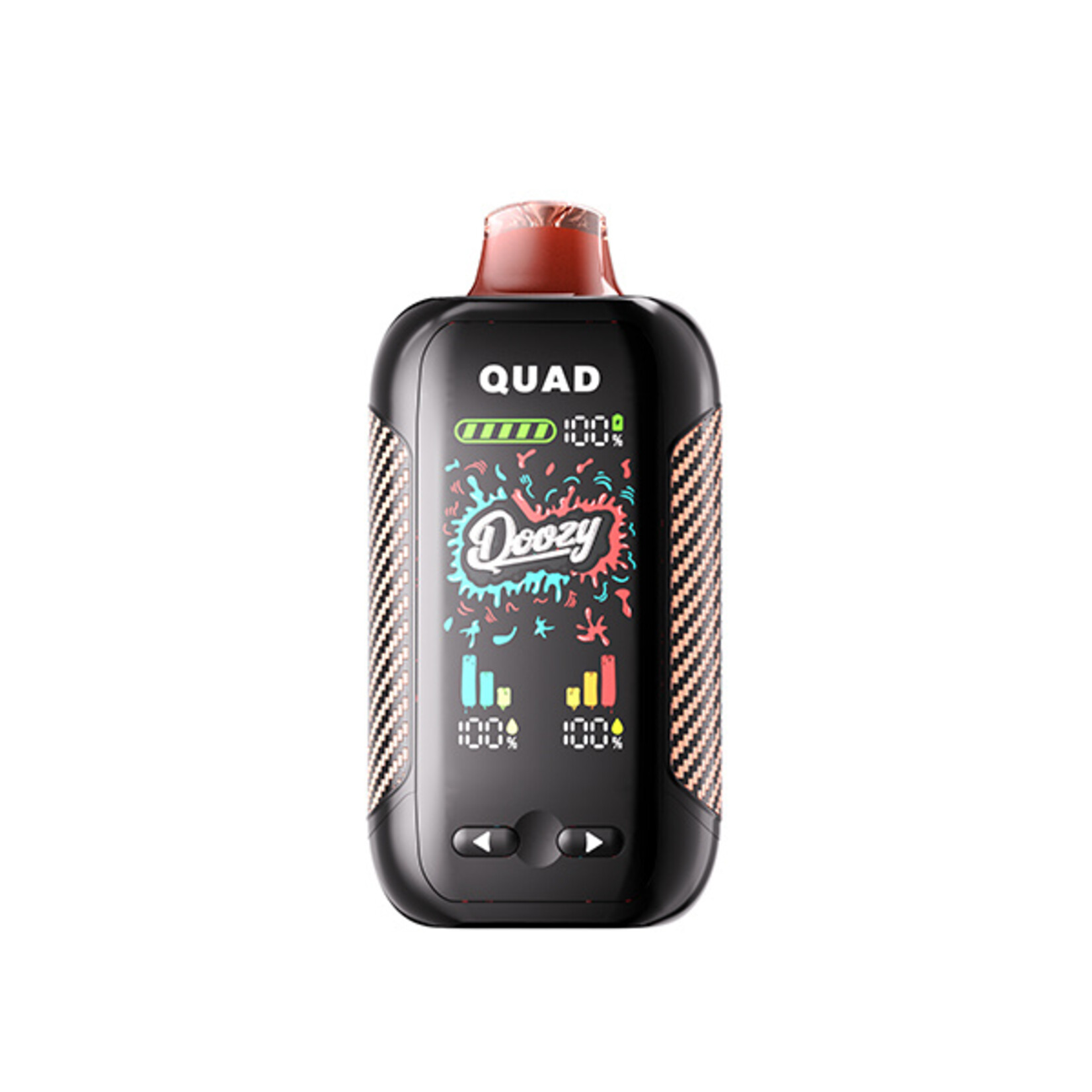 DOOZY QU14 - DOOZY QUAD Peach Watermelon & Peach Strawberry