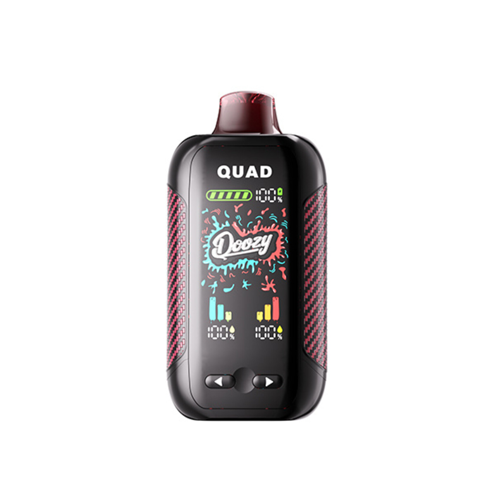 DOOZY QU13 - DOOZY QUAD Cherry Blue Raspberry & Cherry Watermelon