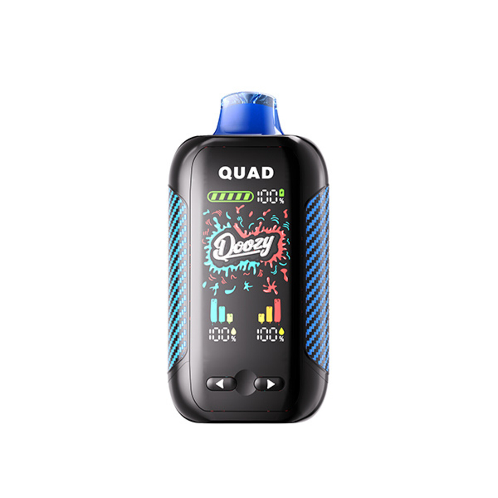 DOOZY QU06 - DOOZY QUAD Blue Raspberry Mint & Blueberry Mint