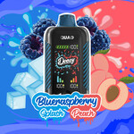 DOOZY QU03 - DOOZY QUAD Blueraspberry Splash & Blueraspberry Peach