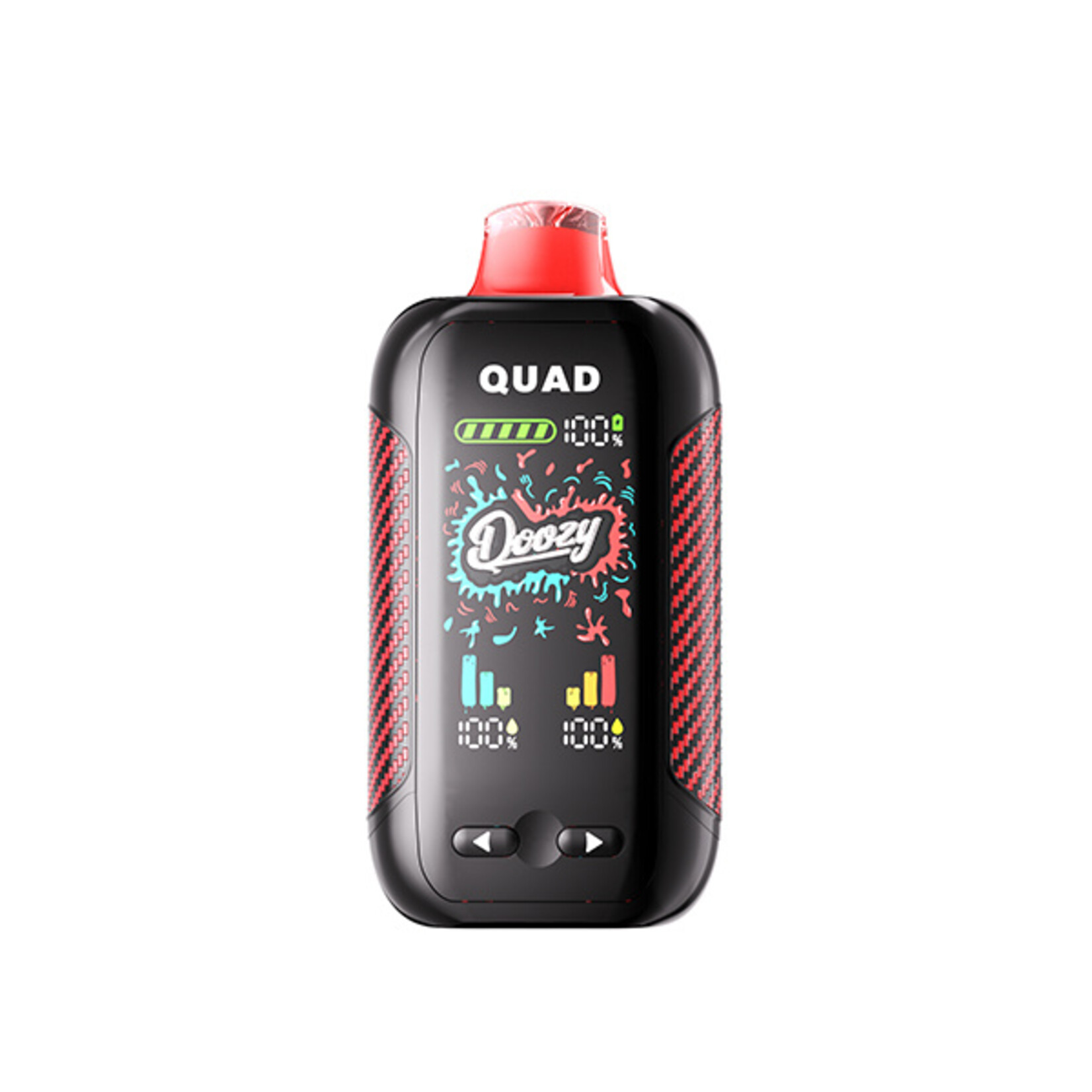 DOOZY QU01 - DOOZY QUAD Strawberry Cherry & Strawberry Watermelon