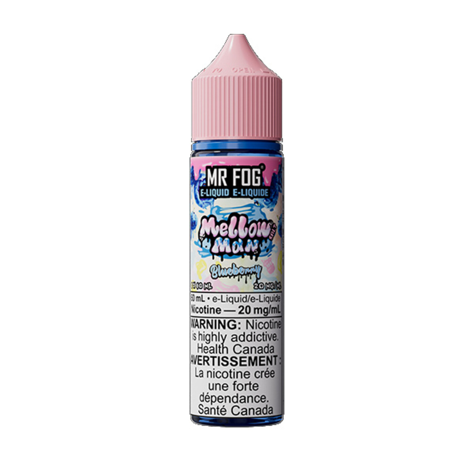 MR FOG MFEMM04 - MR FOG Mellow Man E-Liquid Blueberry 60ML Salt