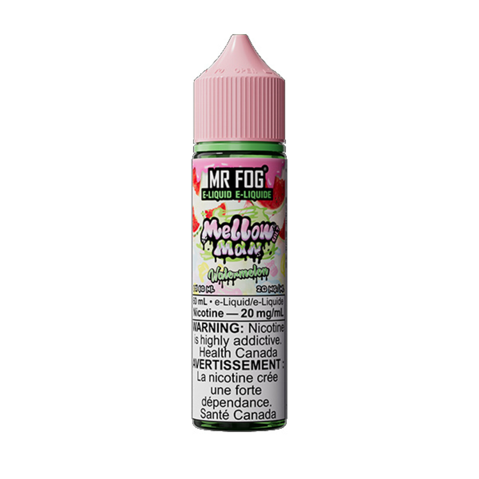 MR FOG MFEMM03 - MR FOG Mellow Man E-Liquid Watermelon 60ML Salt