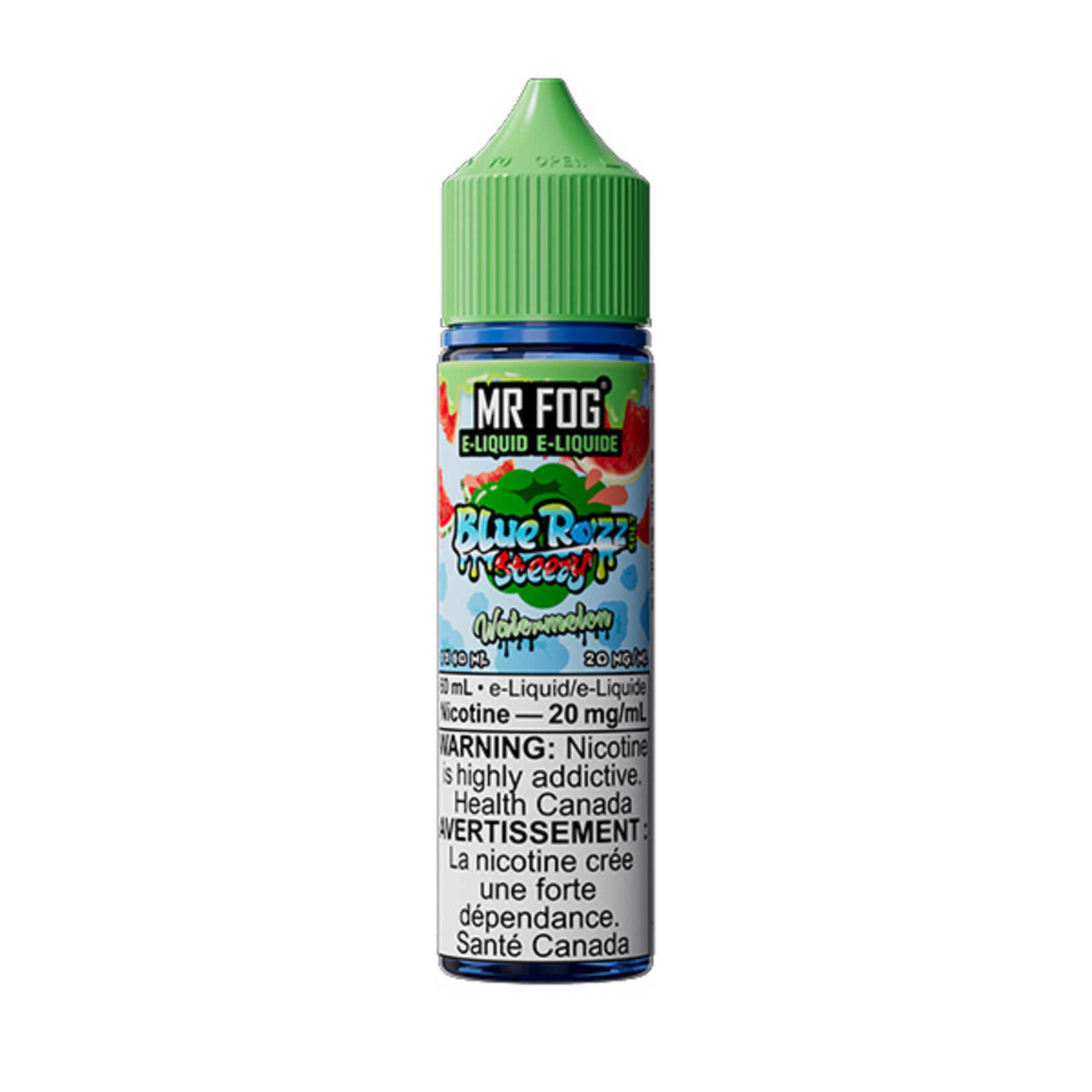 MR FOG MFEBR03 - MR FOG Blue Razz Steezy E-Liquid Watermelon 60ML Salt