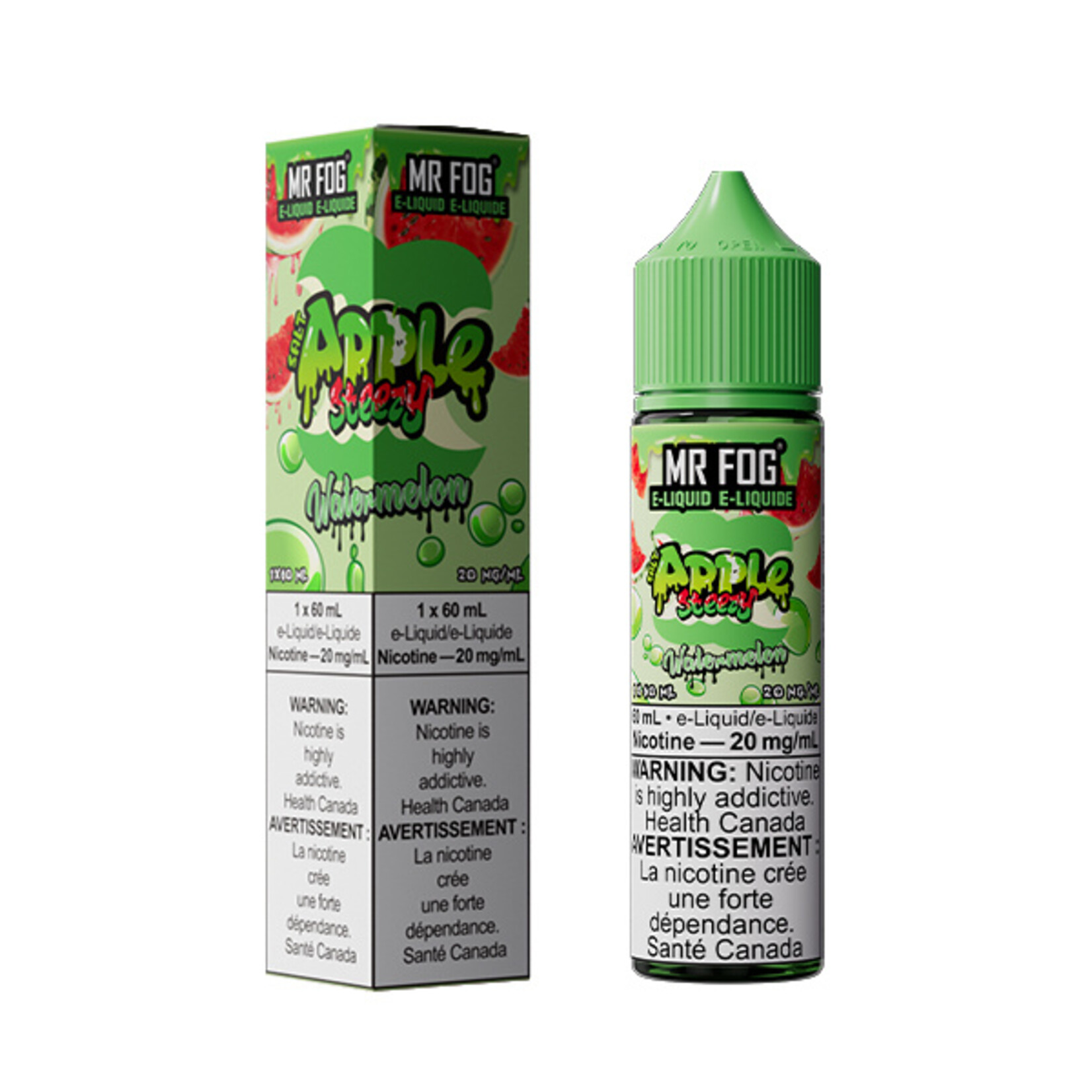 MR FOG MFEAS01 - MR FOG Apple Steezy E-Liquid Watermelon 60ML Salt