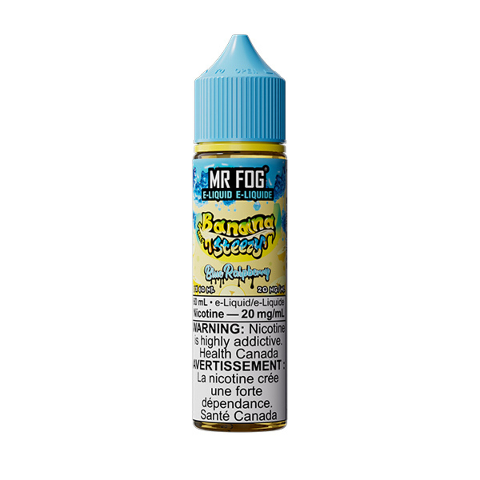 MR FOG MFENS03 - MR FOG Banana Steezy E-Liquid Blue Raspberry 60ML Salt