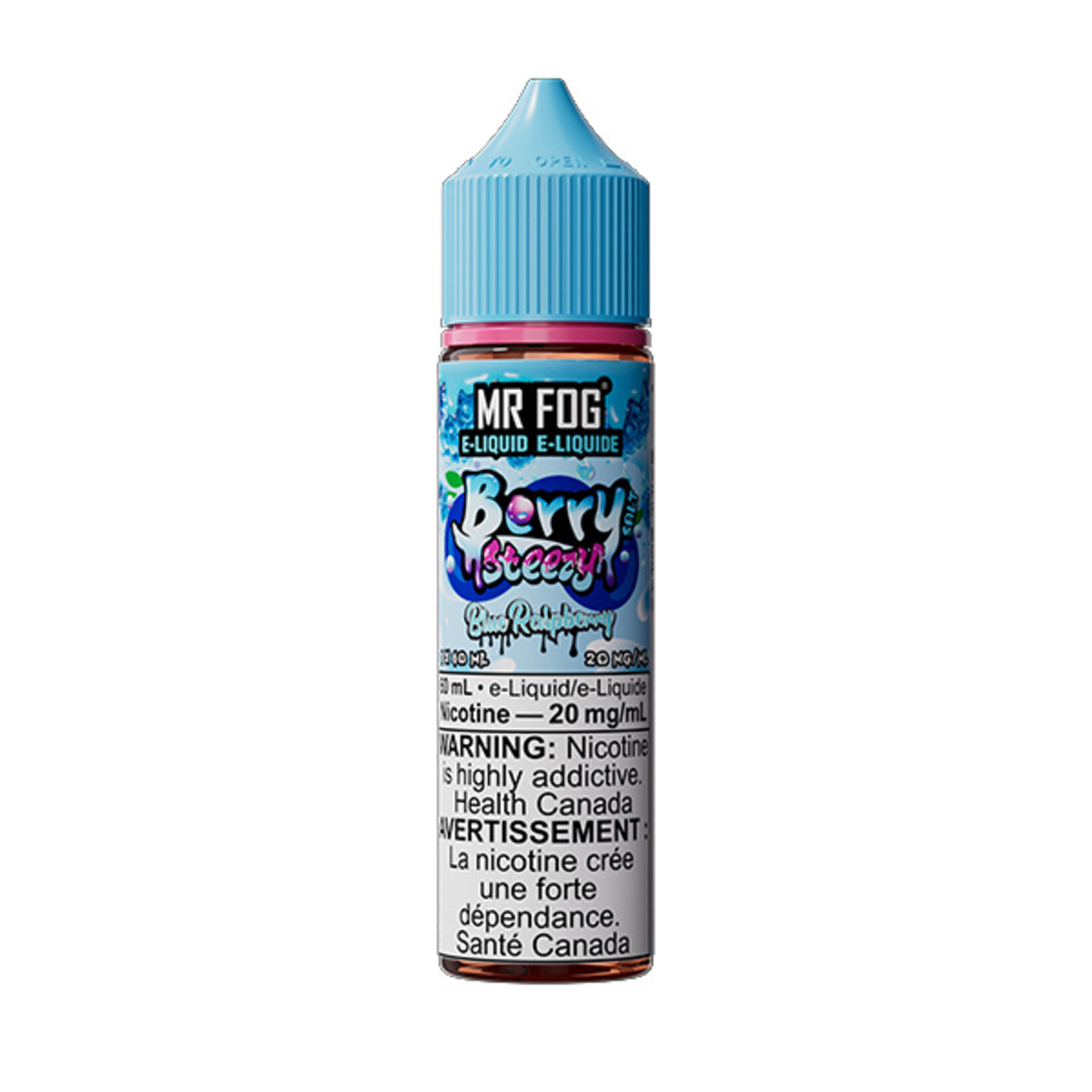 MR FOG MFEBS03 - MR FOG Berry Steezy E-Liquid Blue Raspberry 60ML Salt