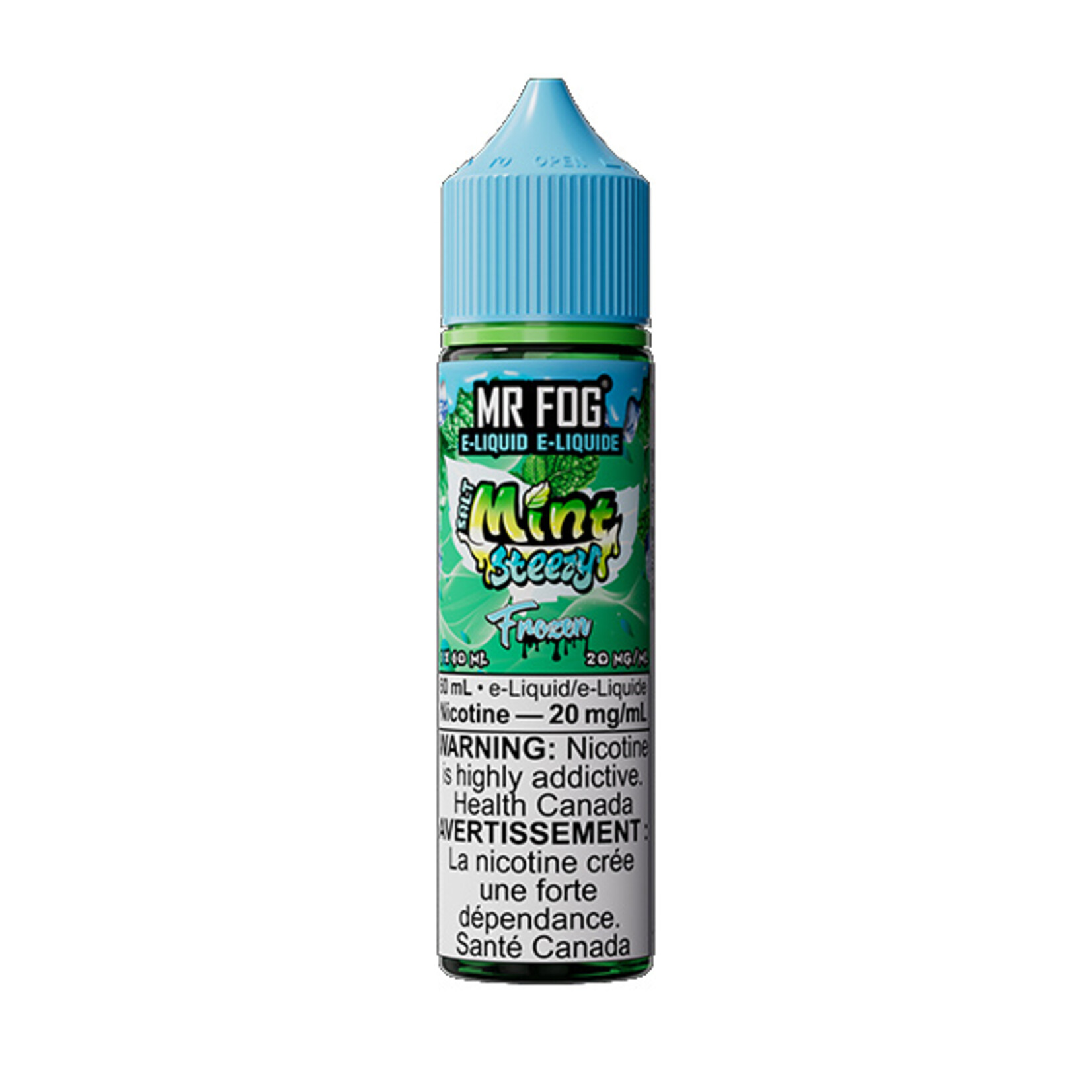MR FOG MFEMS01 - MR FOG Mint Steezy E-Liquid Frozen 60ML Salt