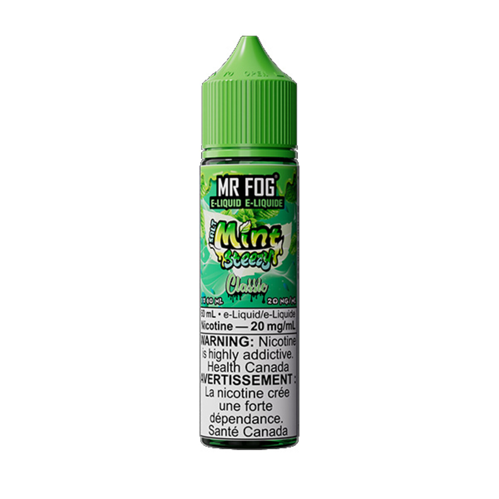 MR FOG MFEMS03 - MR FOG Mint Steezy E-Liquid Classic 60ML Salt