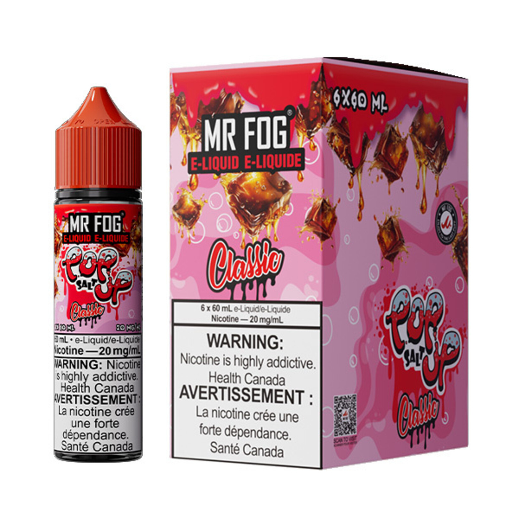 MR FOG MFEPU06 - MR FOG Popup E-Liquid Classic 60ML Freebase