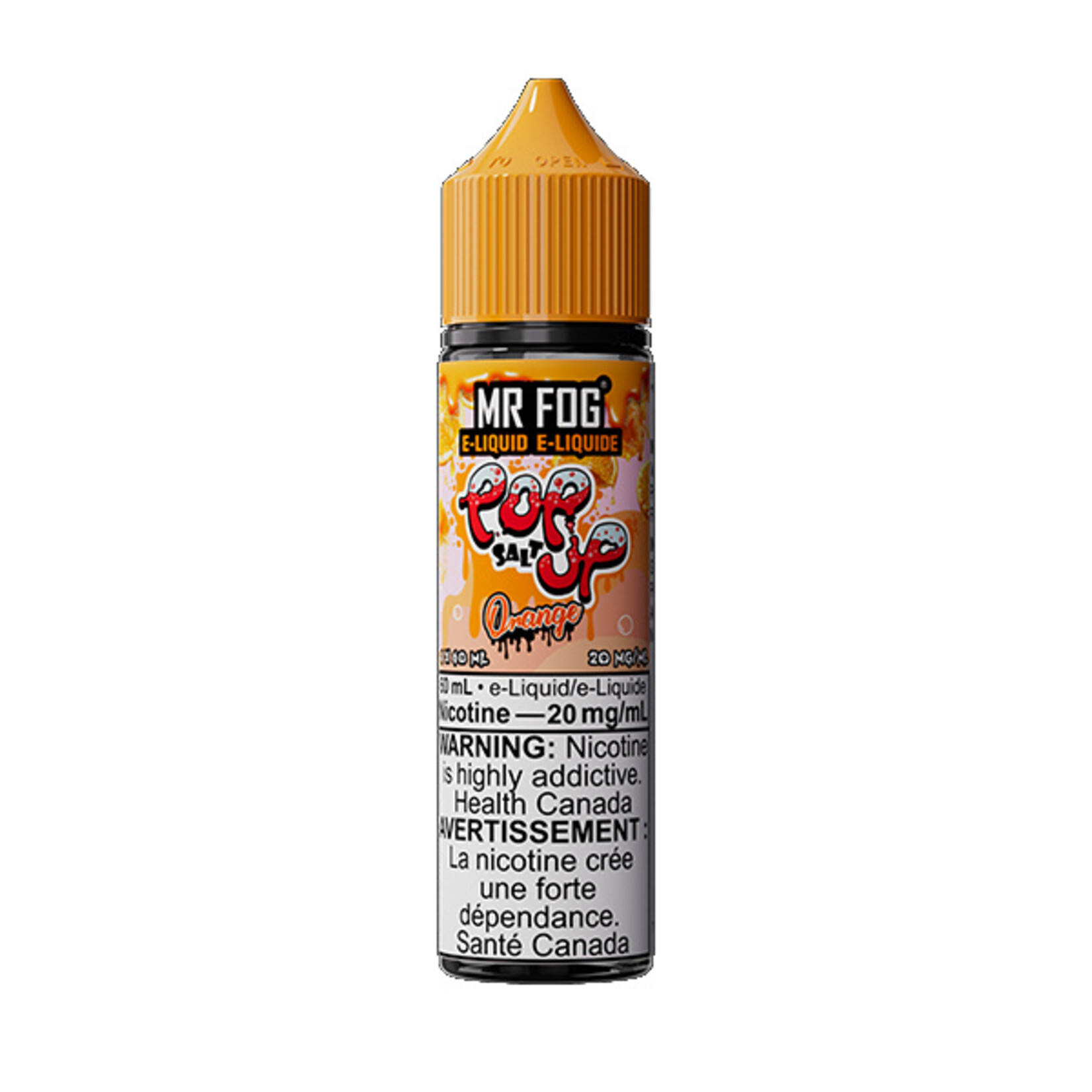 MR FOG MFEPU05 - MR FOG Popup E-Liquid Orange 60ML Freebase