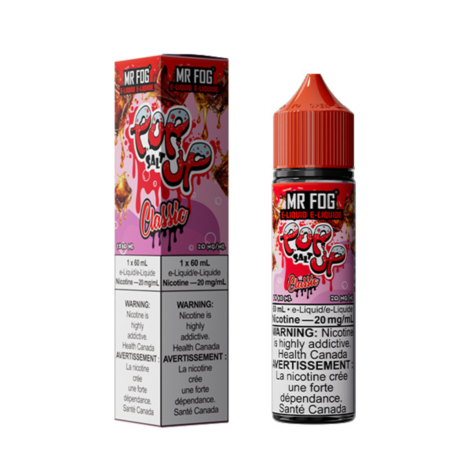 MR FOG MFEPU06 - MR FOG Popup E-Liquid Classic 60ML Salt
