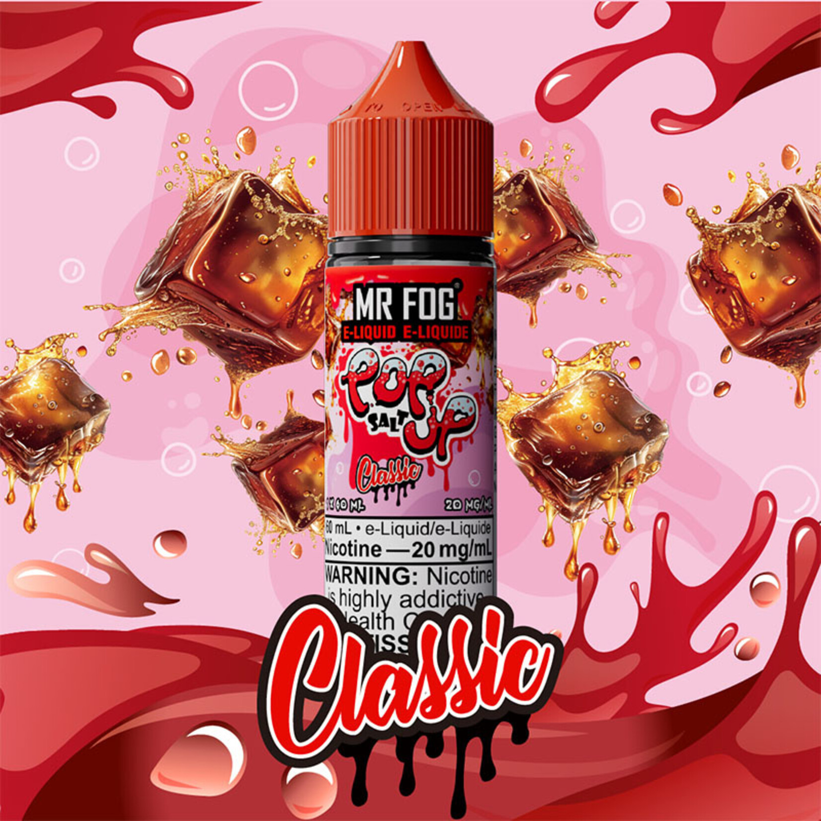 MR FOG MFEPU06 - MR FOG Popup E-Liquid Classic 60ML Salt