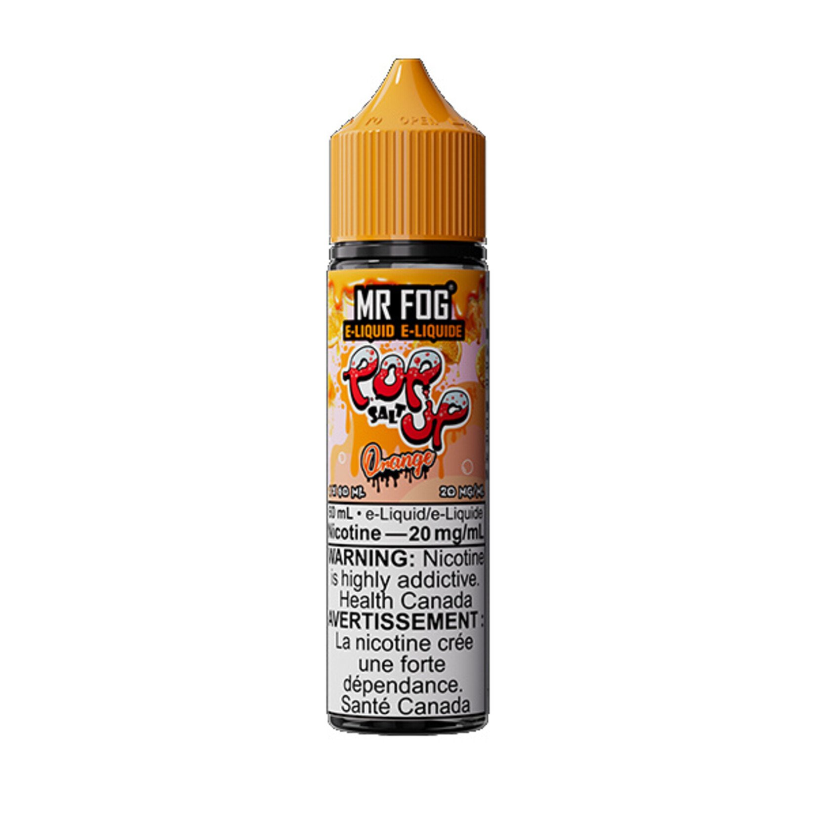 MR FOG MFEPU05 - MR FOG Popup E-Liquid Orange 60ML Salt