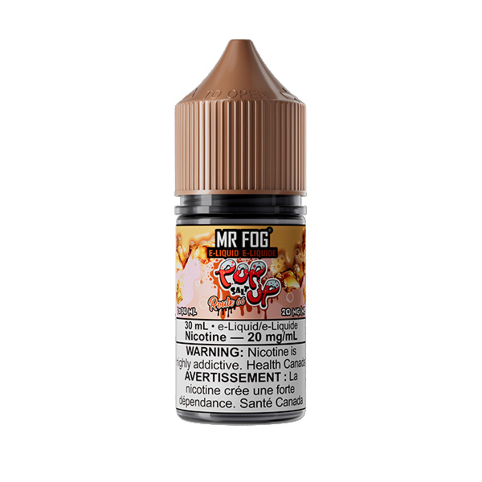 MR FOG MFEPU07 - MR FOG Popup E-Liquid Route 66 30ML Salt