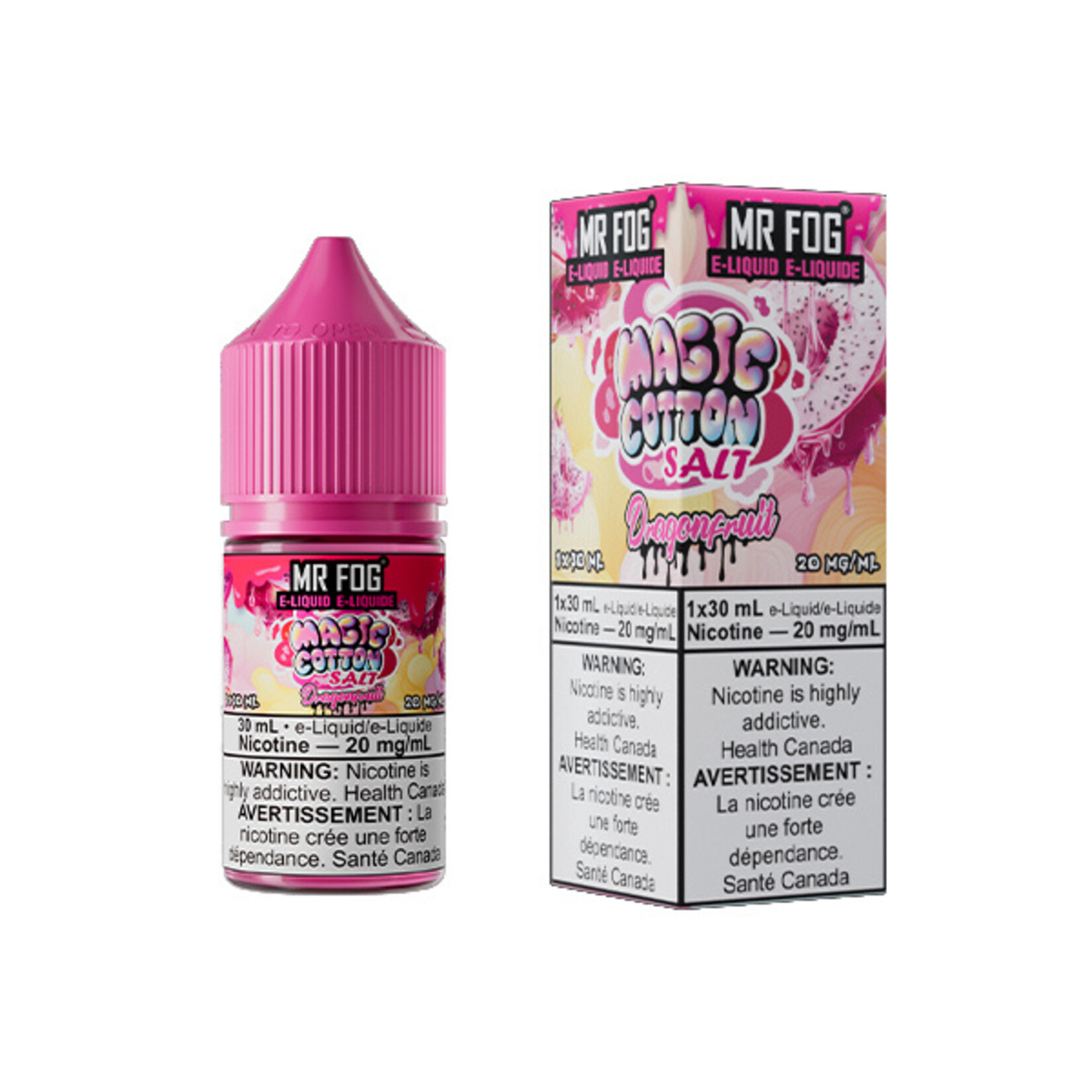 MR FOG MFEMC07 - MR FOG Magic Cotton E-Liquid Dragonfruit 30ML Salt