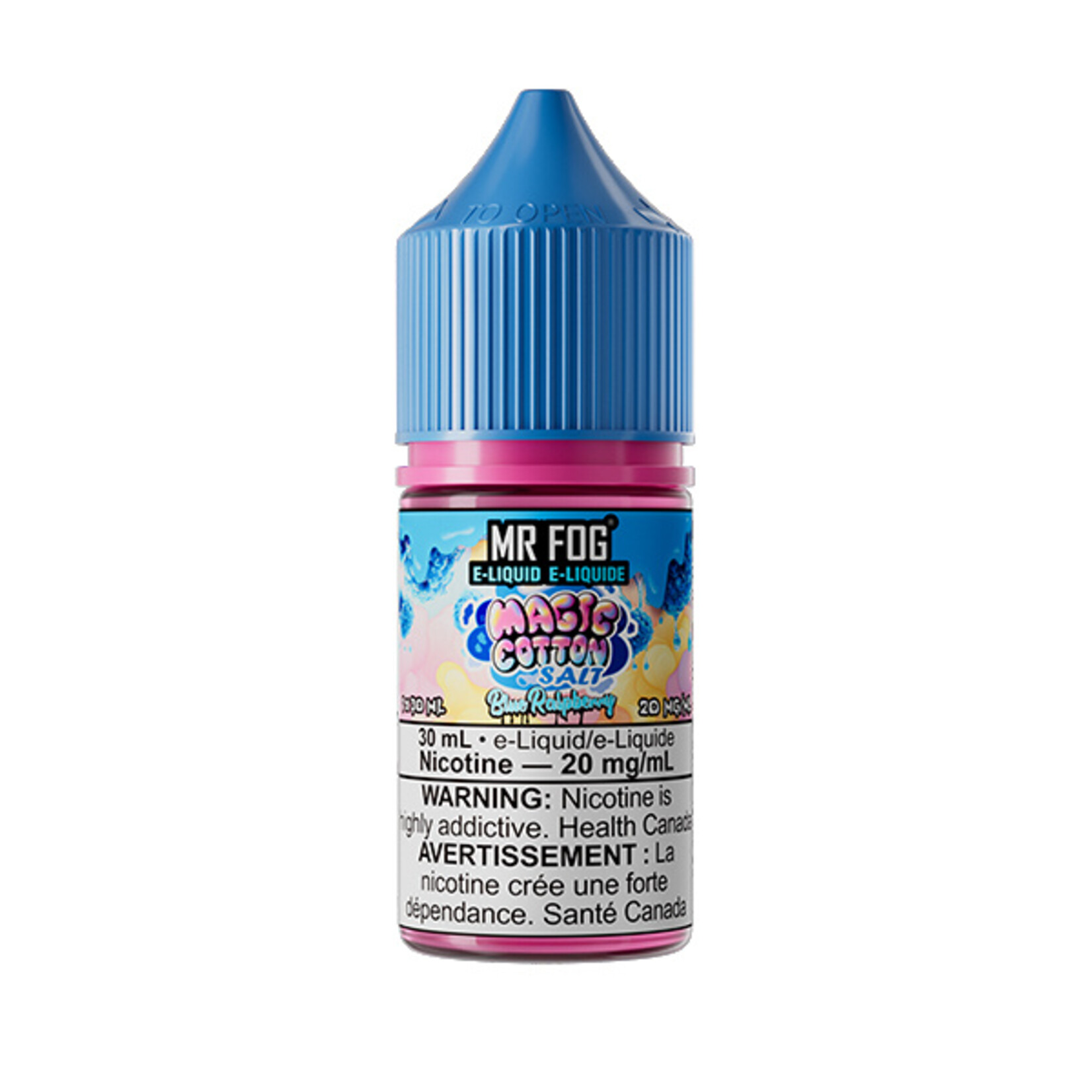 MR FOG MFEMC04 - MR FOG Magic Cotton E-Liquid Blue Raspberry 30ML Salt