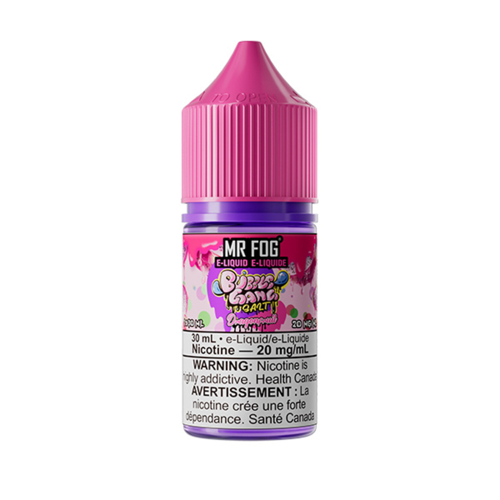 MR FOG MFEBG07 - MR FOG Bubble Gang E-Liquid Dragonfruit 30ML Salt