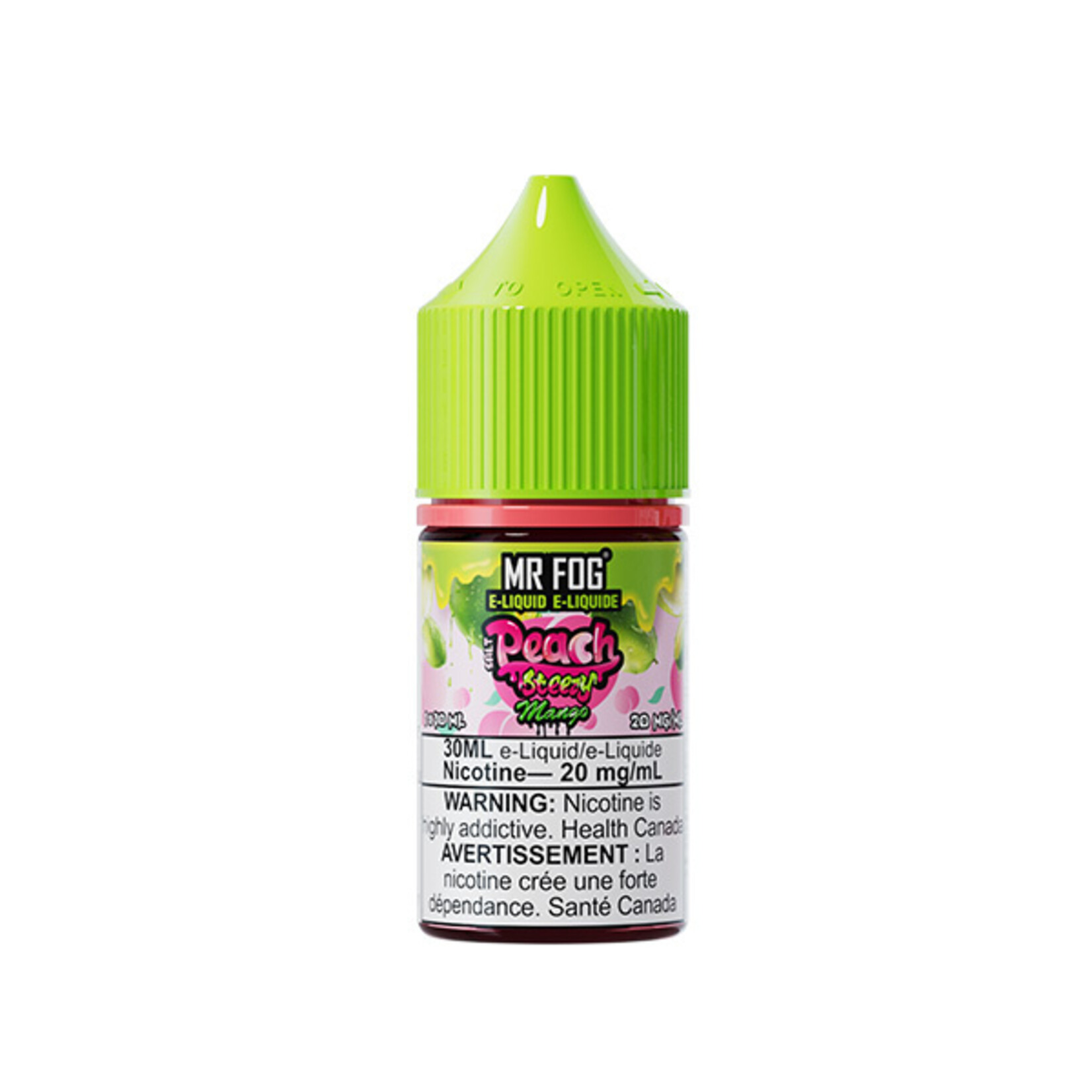 MR FOG MFEPS05 - MR FOG Peach Steezy E-Liquid Mango 30ML Salt
