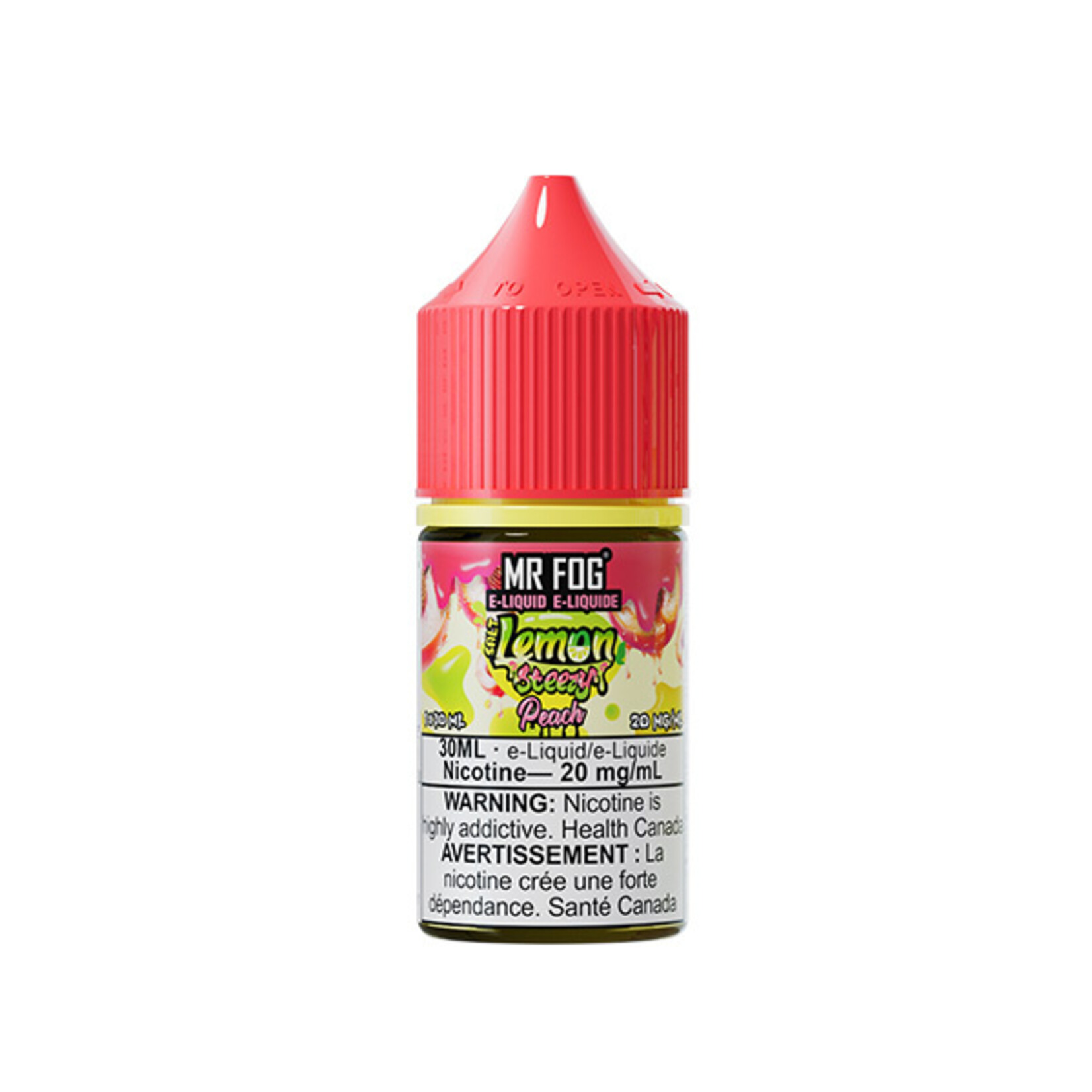 MR FOG MFELS04 - MR FOG Lemon Steezy E-Liquid Peach 30ML Salt