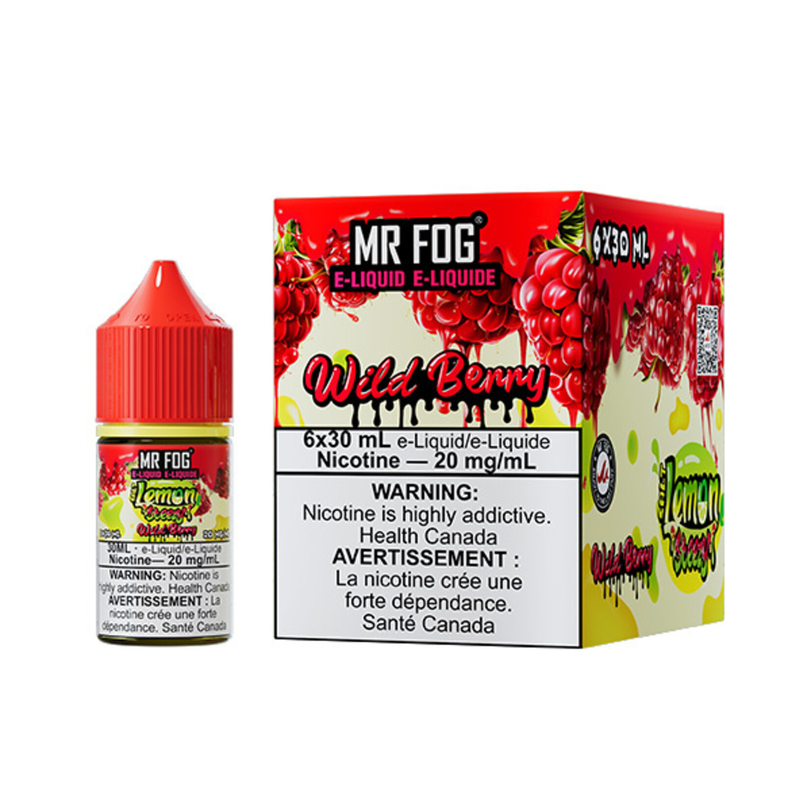 MR FOG MFELS05 - MR FOG Lemon Steezy E-Liquid Wild Berry 30ML Salt