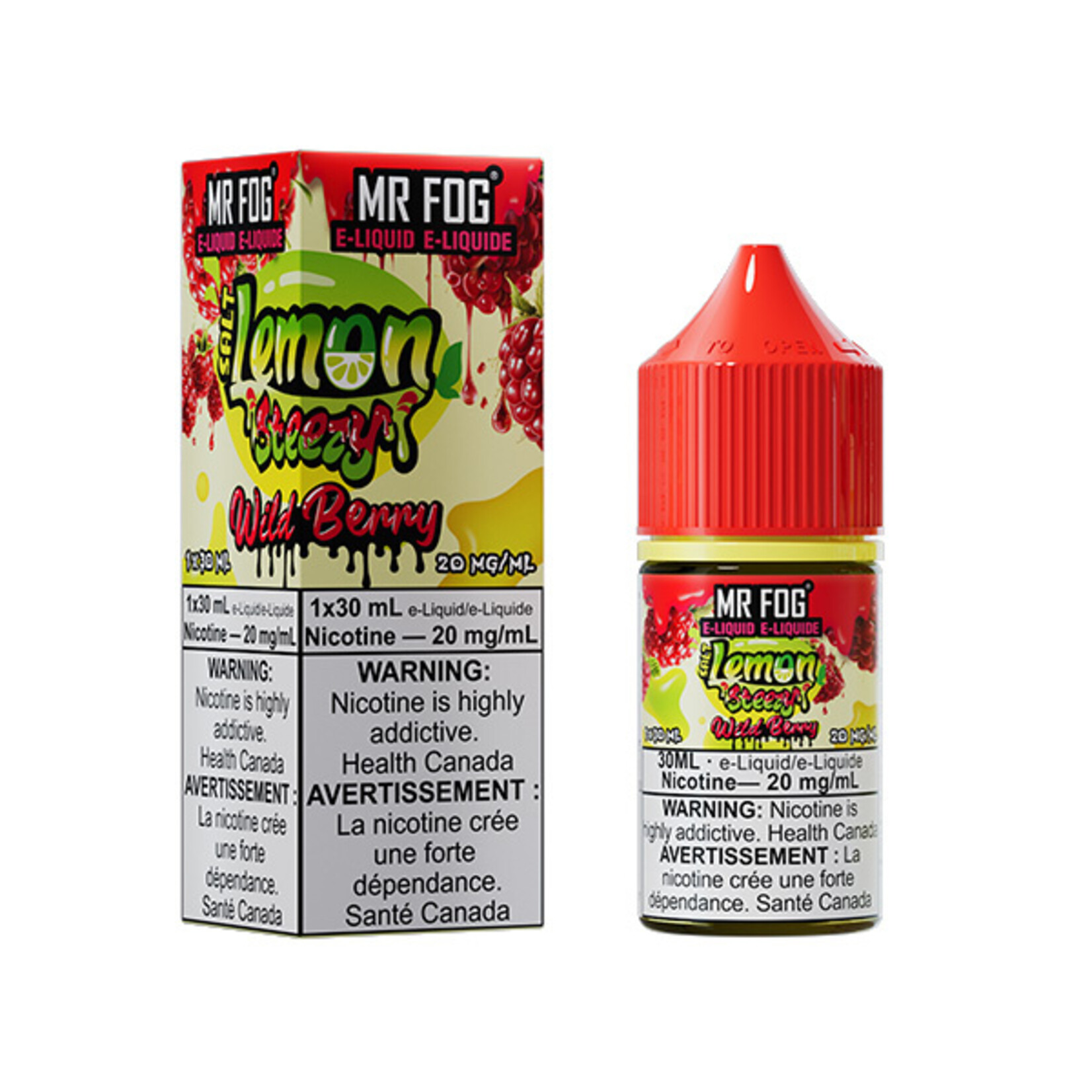 MR FOG MFELS05 - MR FOG Lemon Steezy E-Liquid Wild Berry 30ML Salt